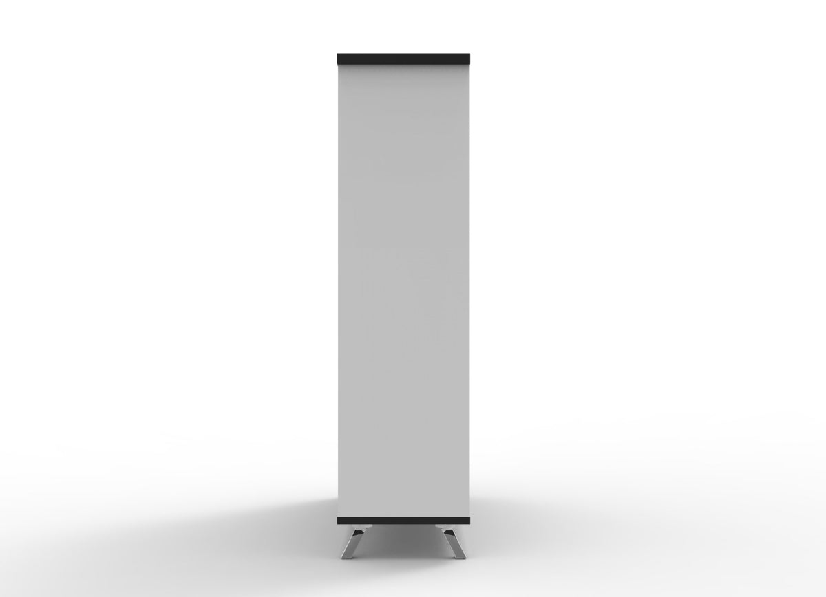Bookcase with Aluminium Legs