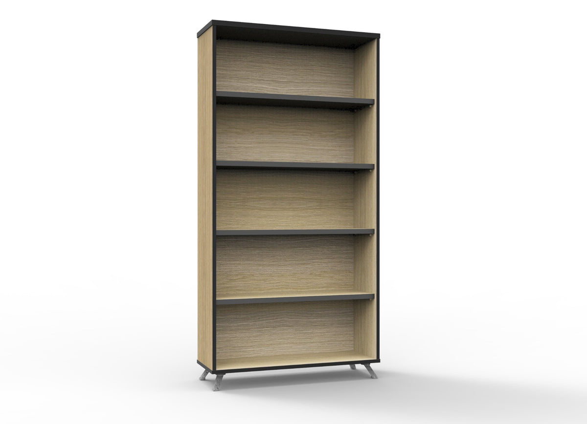 Bookcase with Aluminium Legs