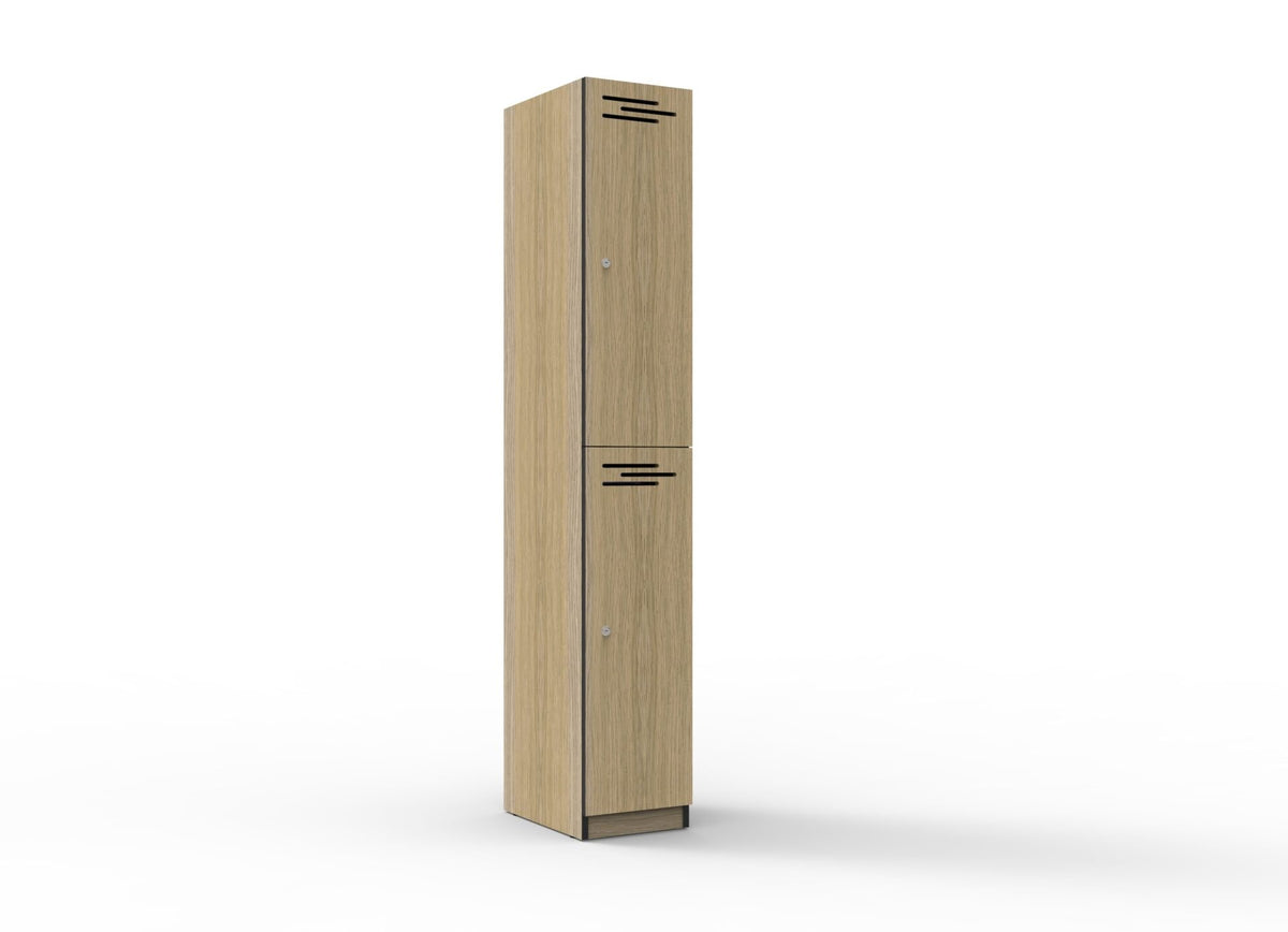 Timber Look Staff Locker – 2 or 4 Doors