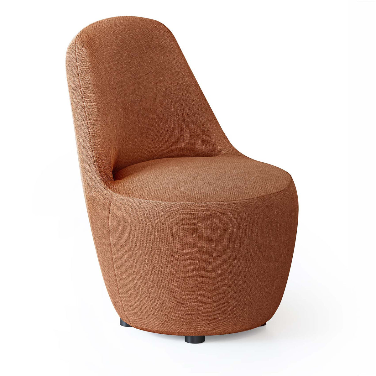 Single Lounge Chair – Leather Strap Detail – view 3 – new