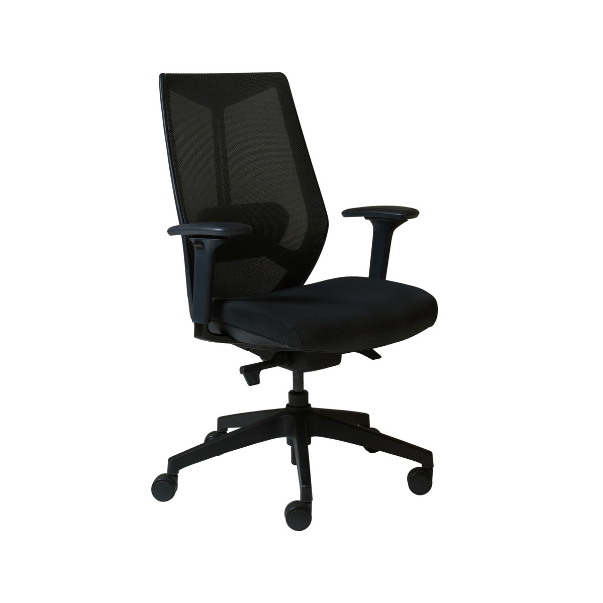 Ergonomic Mesh Task Chair – Synchro Mechanism, 3D Arms – view 2 – new