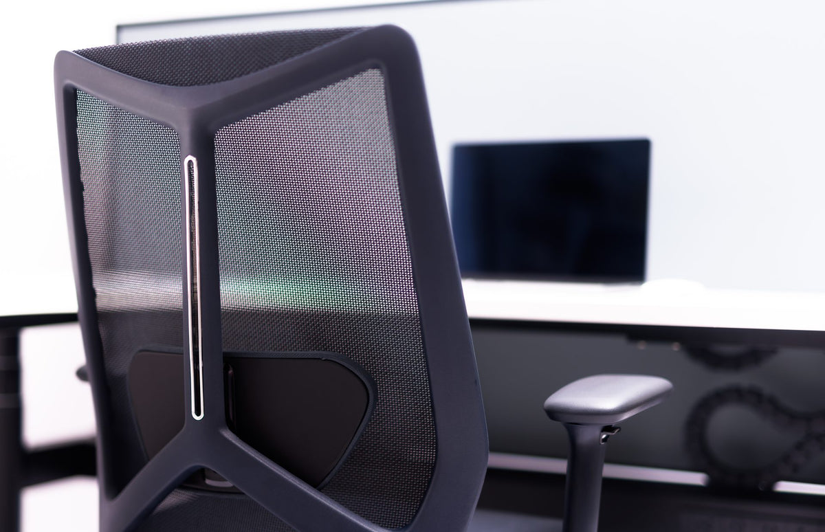 Ergonomic Mesh Task Chair – Synchro Mechanism, 3D Arms – view 5 – new