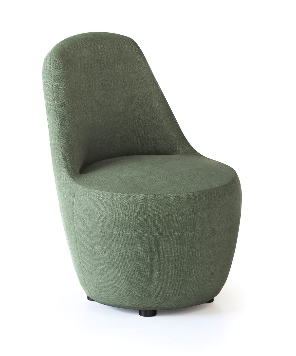 Single Lounge Chair – Leather Strap Detail – view 2 – new