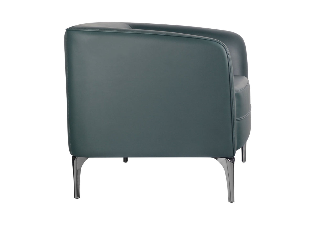 Single Seater Lounge – Forest Green PU