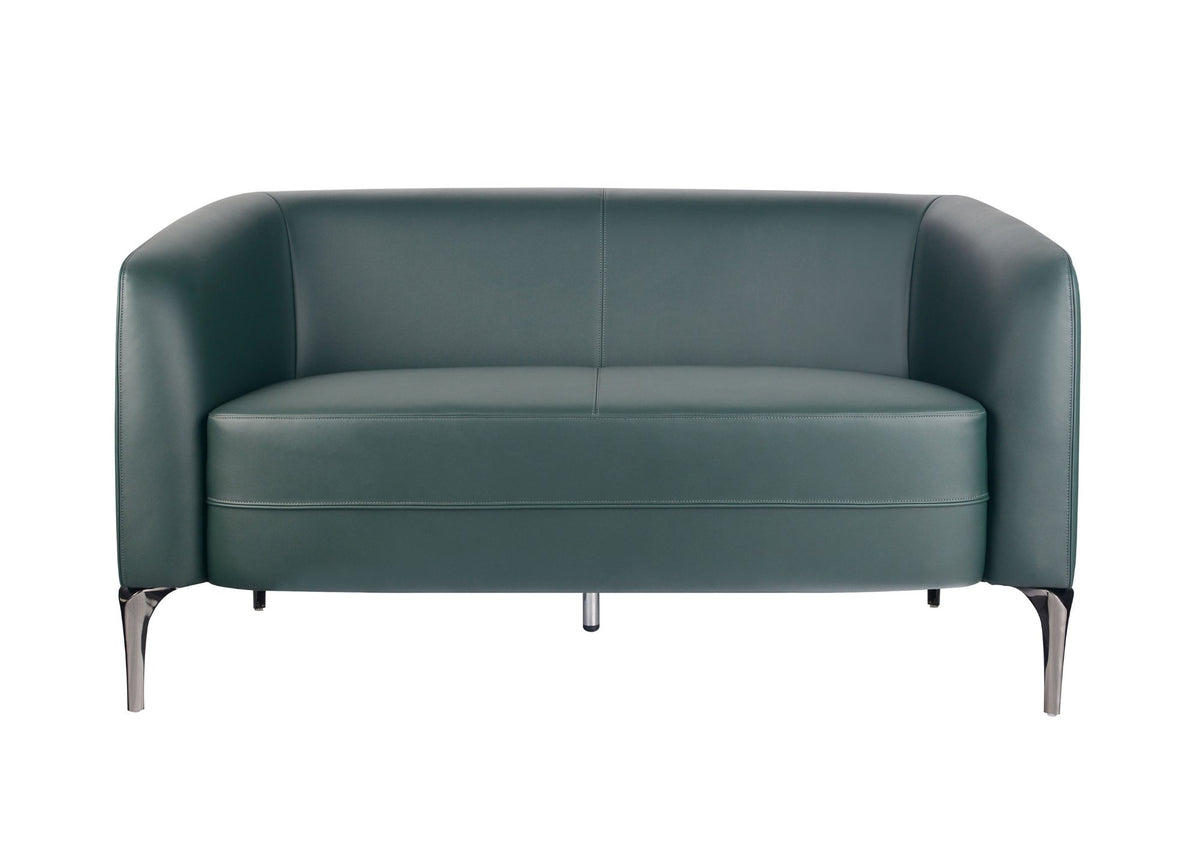 Two Seater Lounge – Forest Green PU