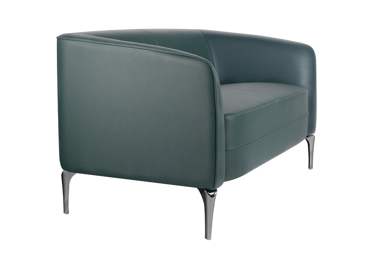 Two Seater Lounge – Forest Green PU