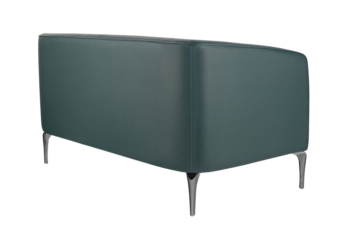 Two Seater Lounge – Forest Green PU