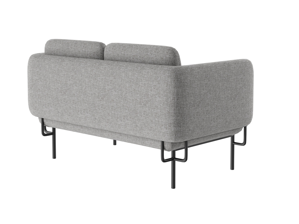 Two Seater Reception Lounge – Light Grey – new