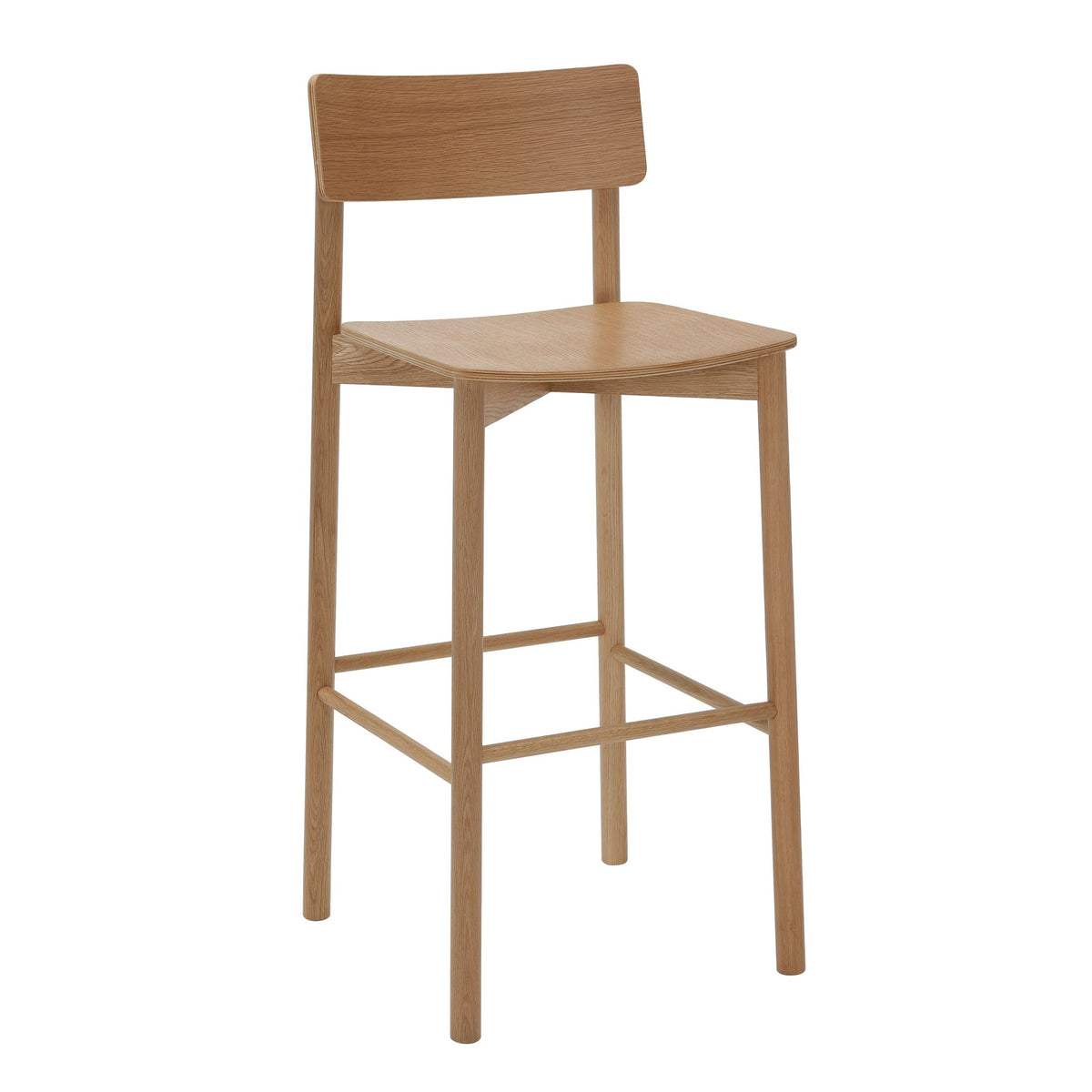 Oak High Stool – new