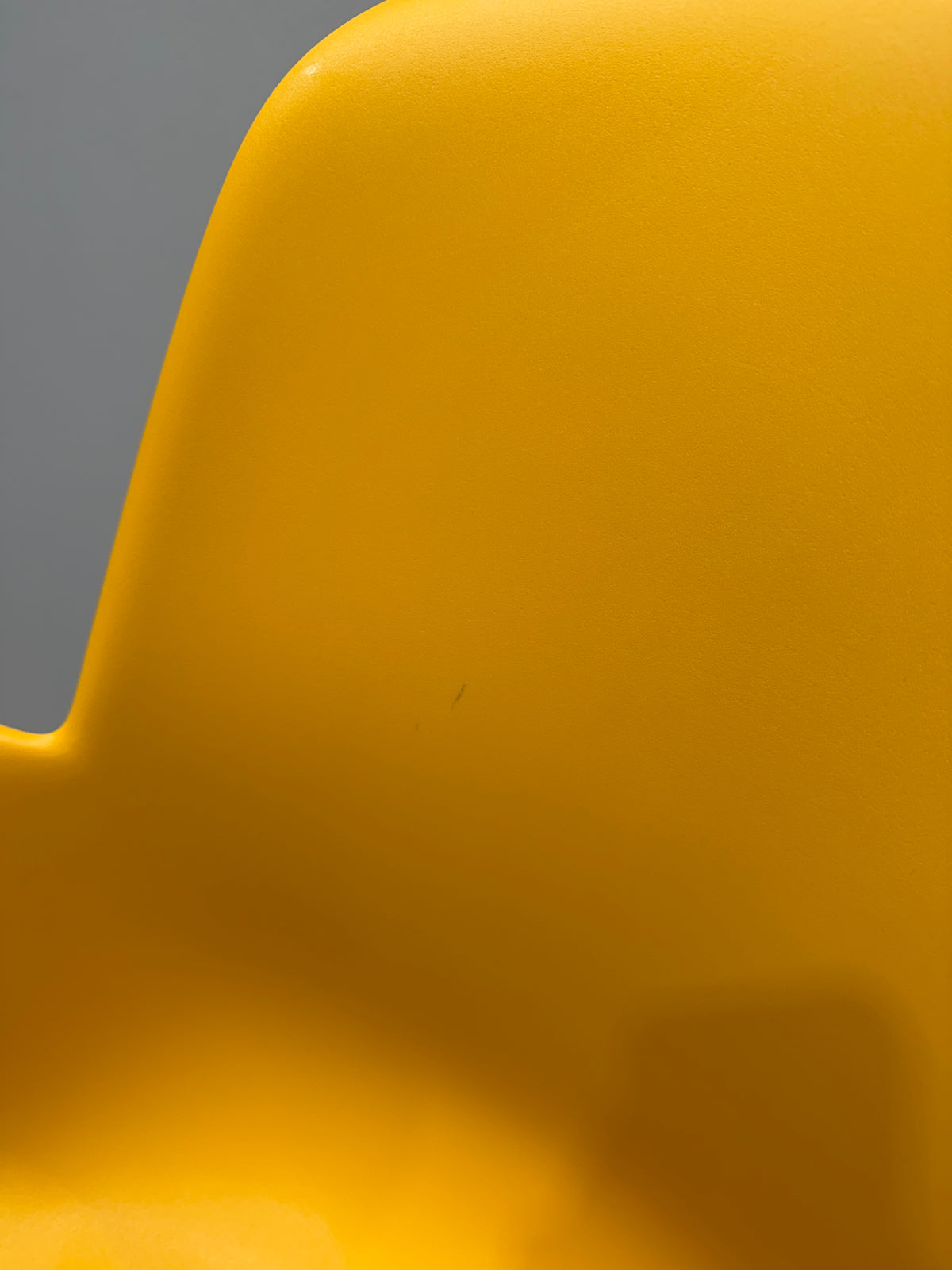 Steelcase Node Stool – Yellow Shell, Five-Star Base – view 4 – pre-owned