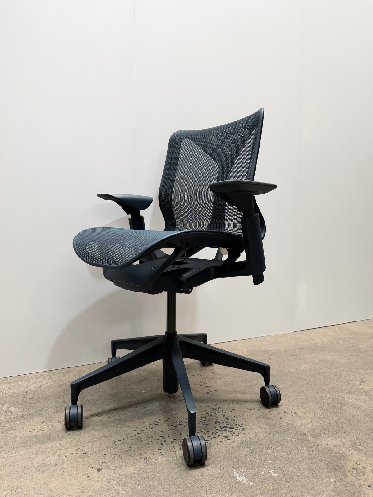 Herman Miller Cosm Chair – Low Back, Nightfall, Height-Adjustable Arms – view 11 – pre-owned