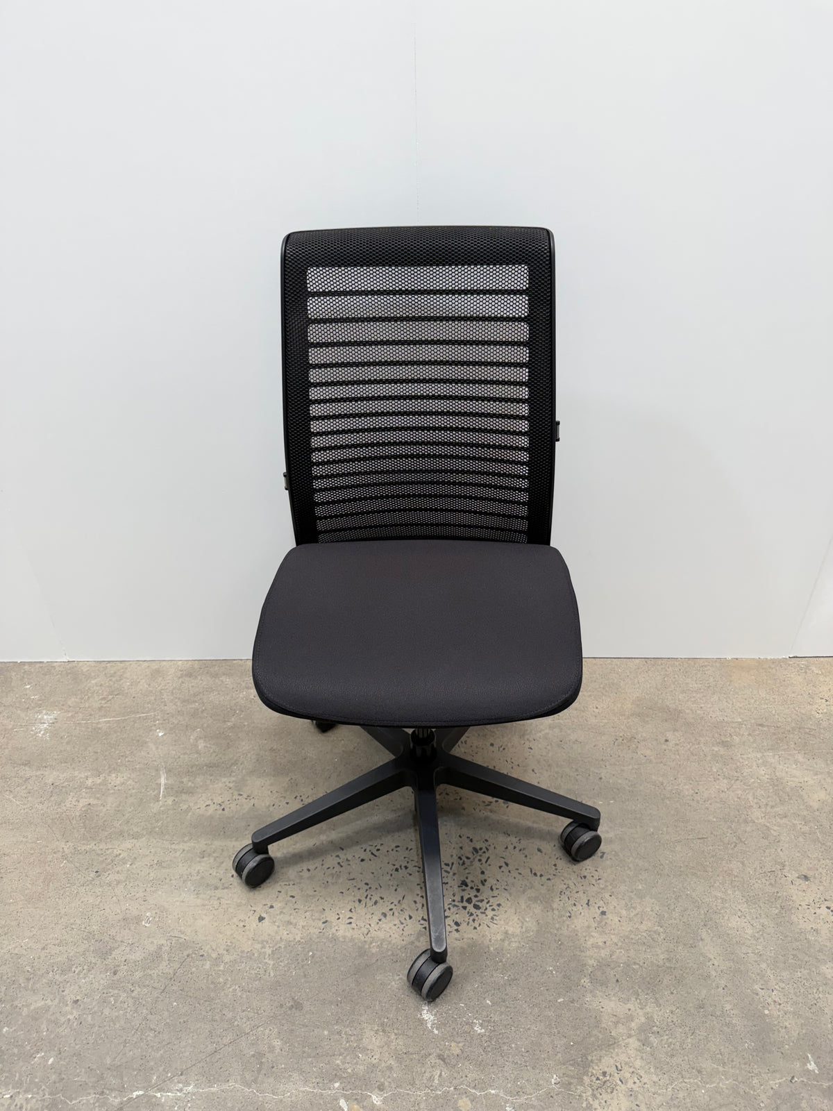 Steelcase Think V2 Task Chair – Black, No Arms – view 2 – pre-owned
