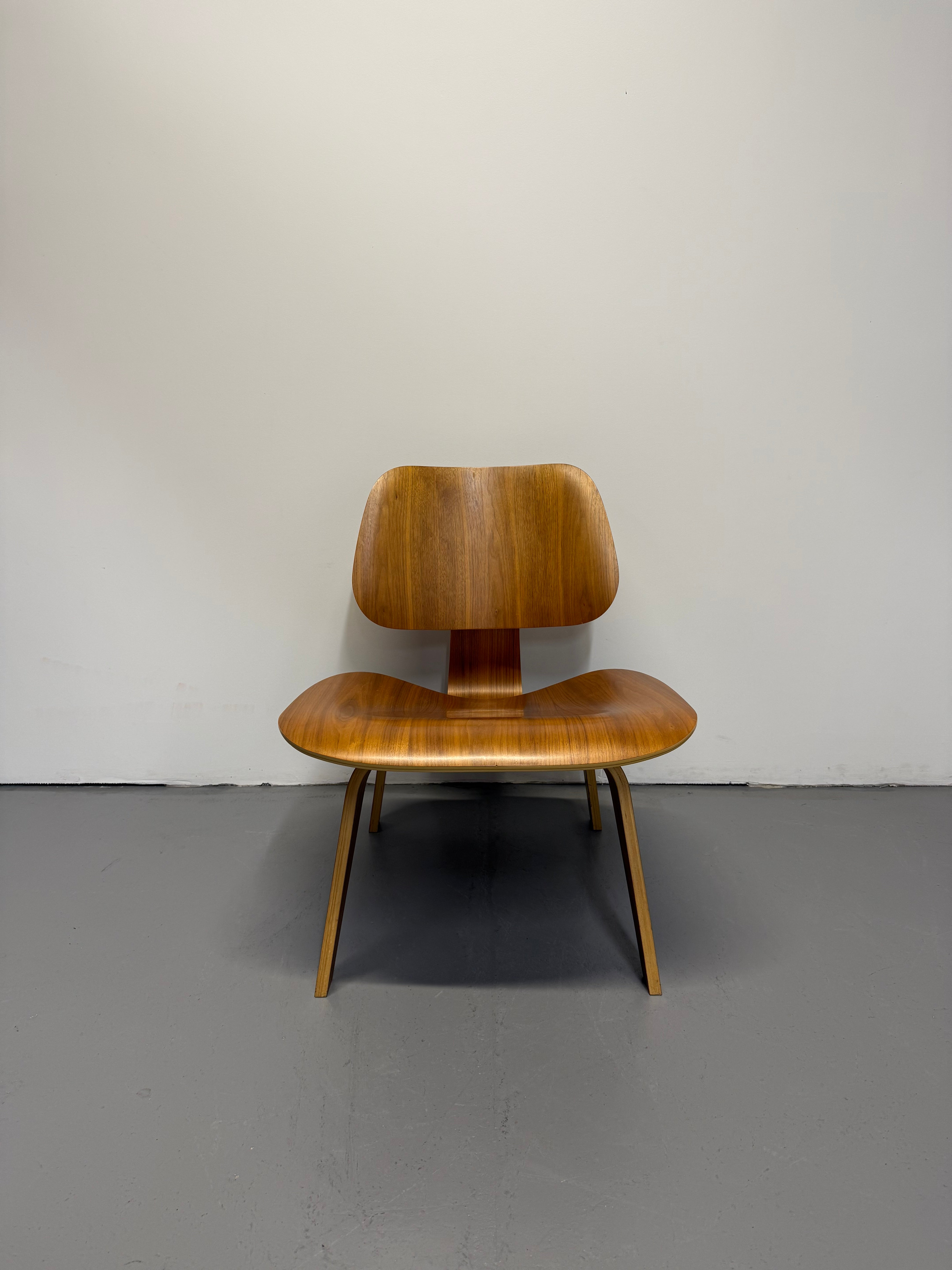 Eames LCW Lounge Chair – Molded Plywood in Walnut Finish