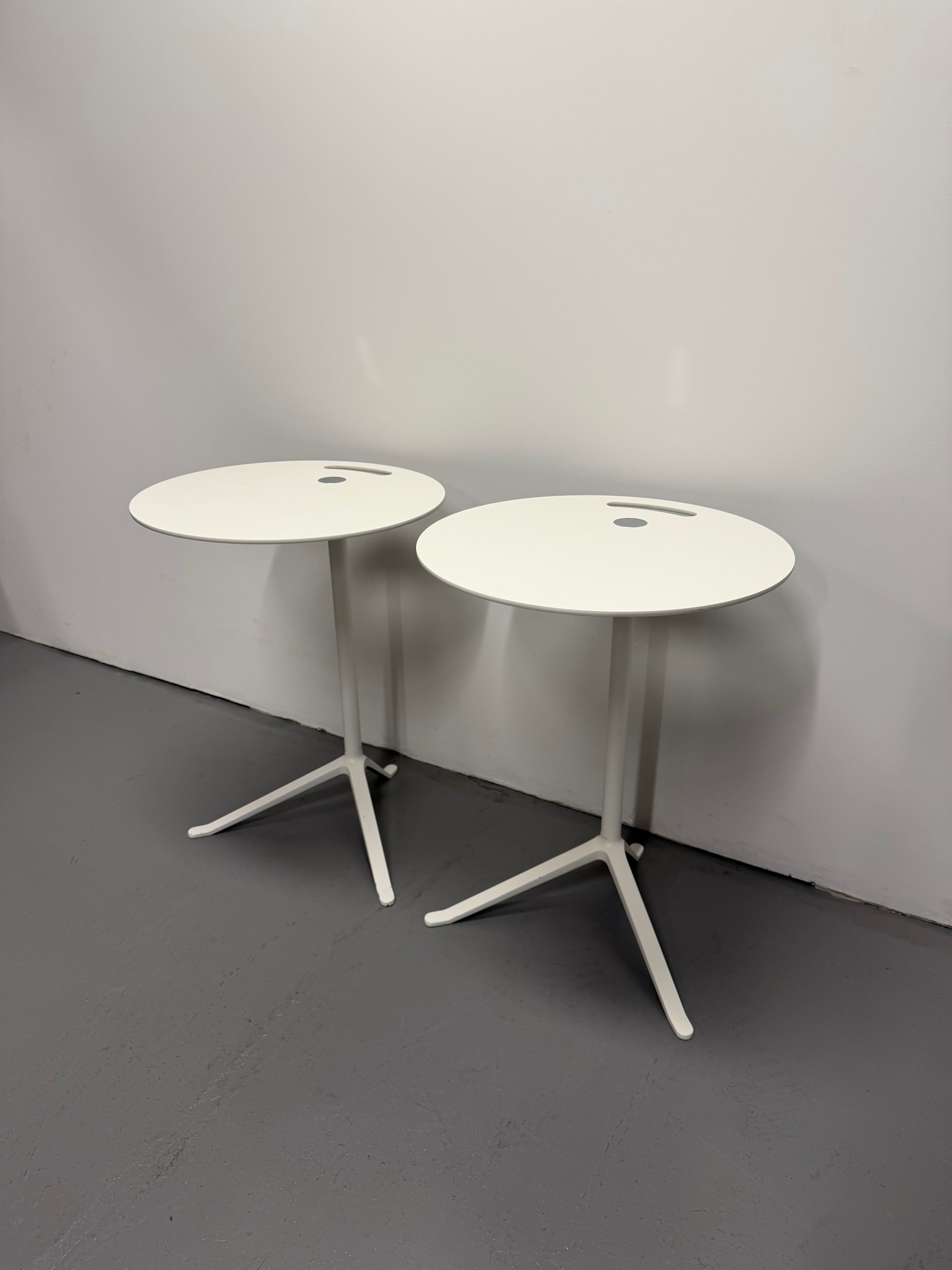Fritz Hansen Little Friend Side Table – Fixed Height, White Melamine Top