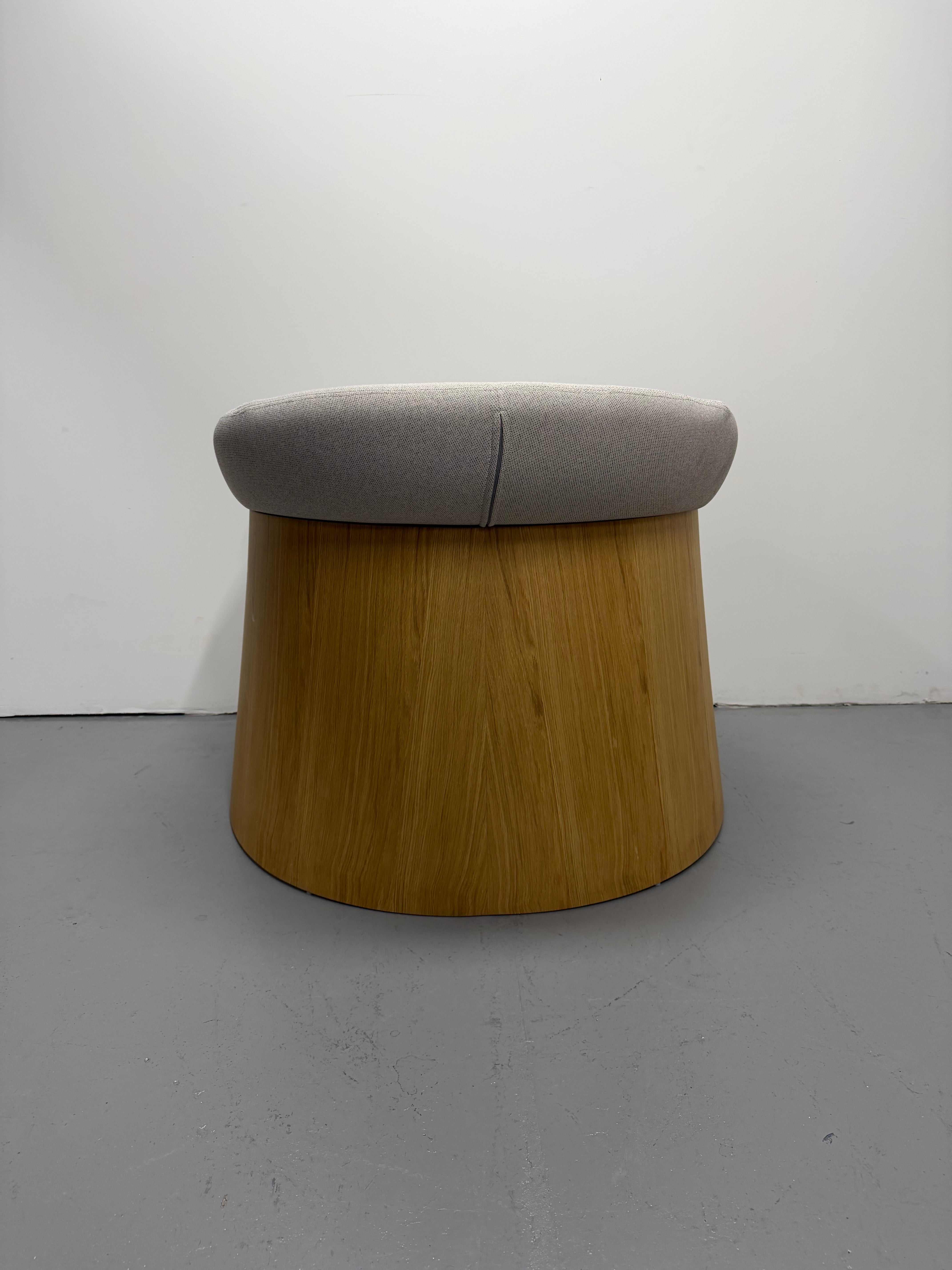 Ondarreta Ginger Wood Armchair Designed in Spain | Ex-Showroom