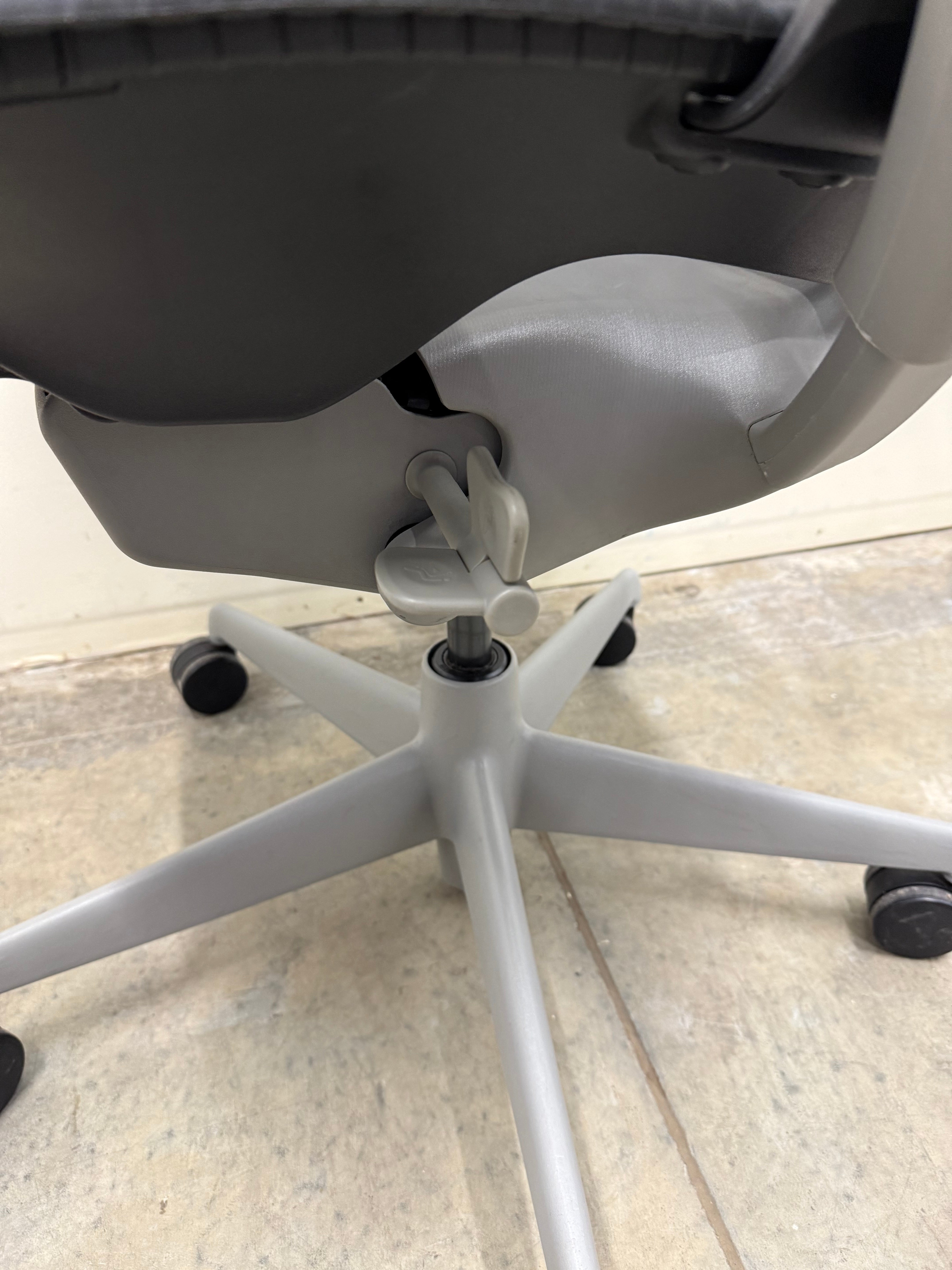 Herman Miller Mirra 1 Office Chair – Grey Seat & Back with Armrests