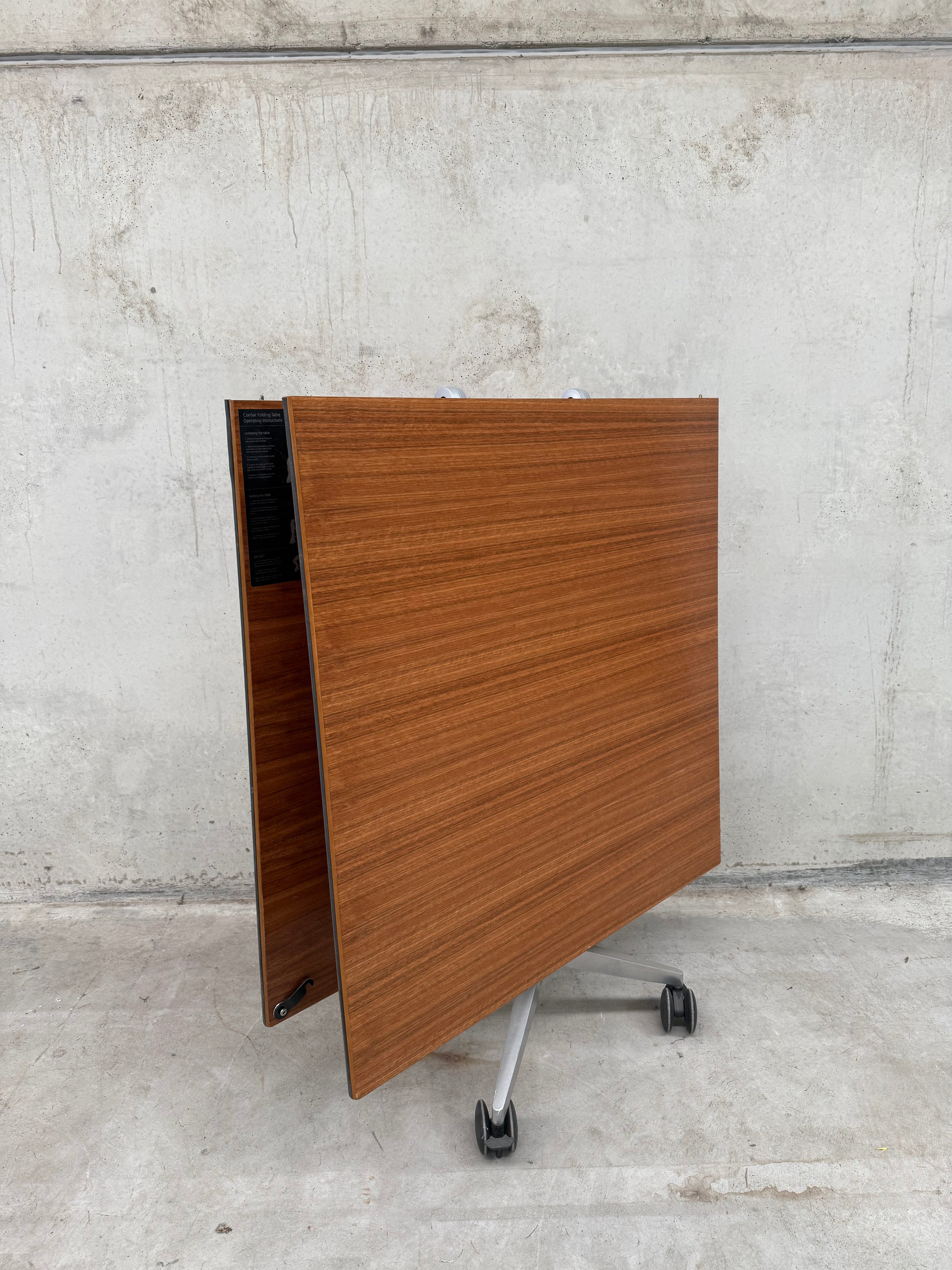 Wilkhahn Confair Conference / Meeting Table – Brown (2400 × 1200)