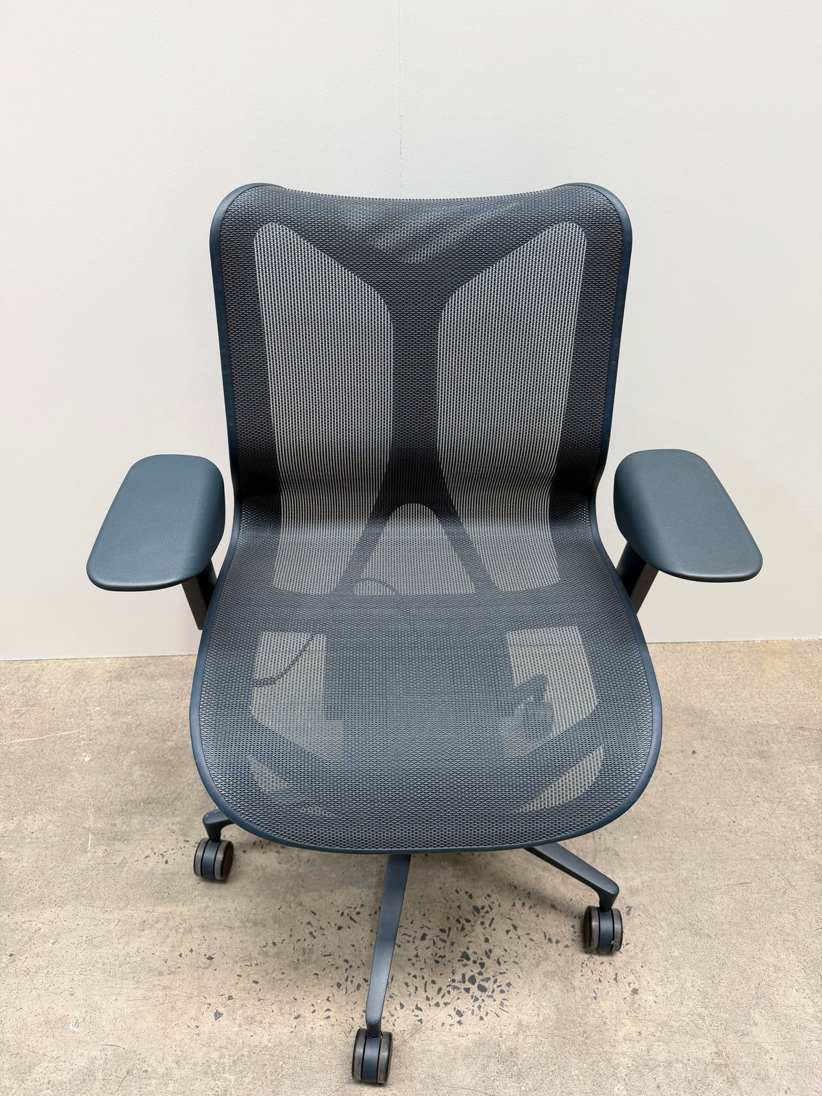 Herman Miller Cosm Chair – Low Back, Nightfall, Height-Adjustable Arms – view 3 – pre-owned