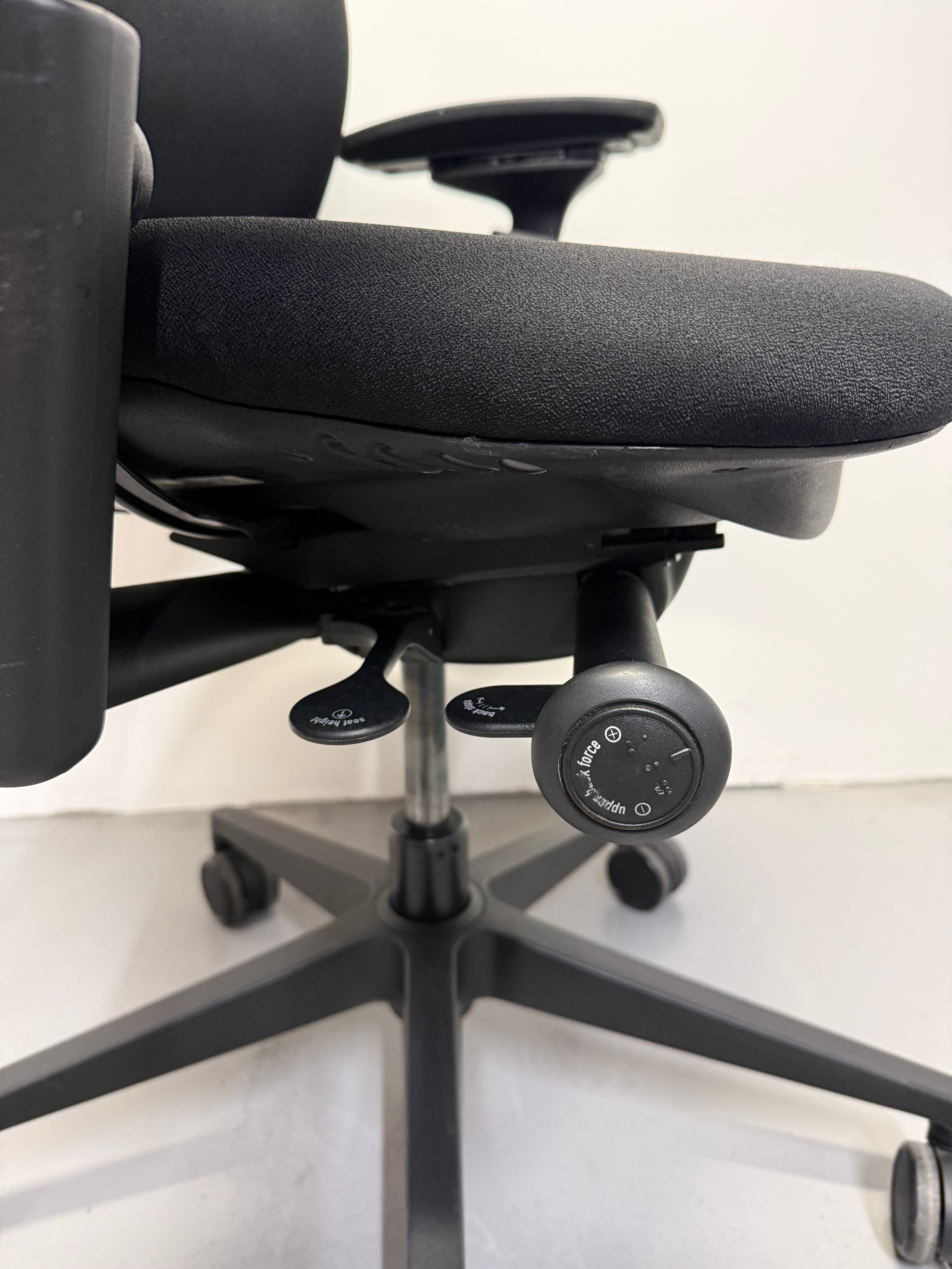 Steelcase Leap V2 Ergonomic Office Chair – Black with Arms