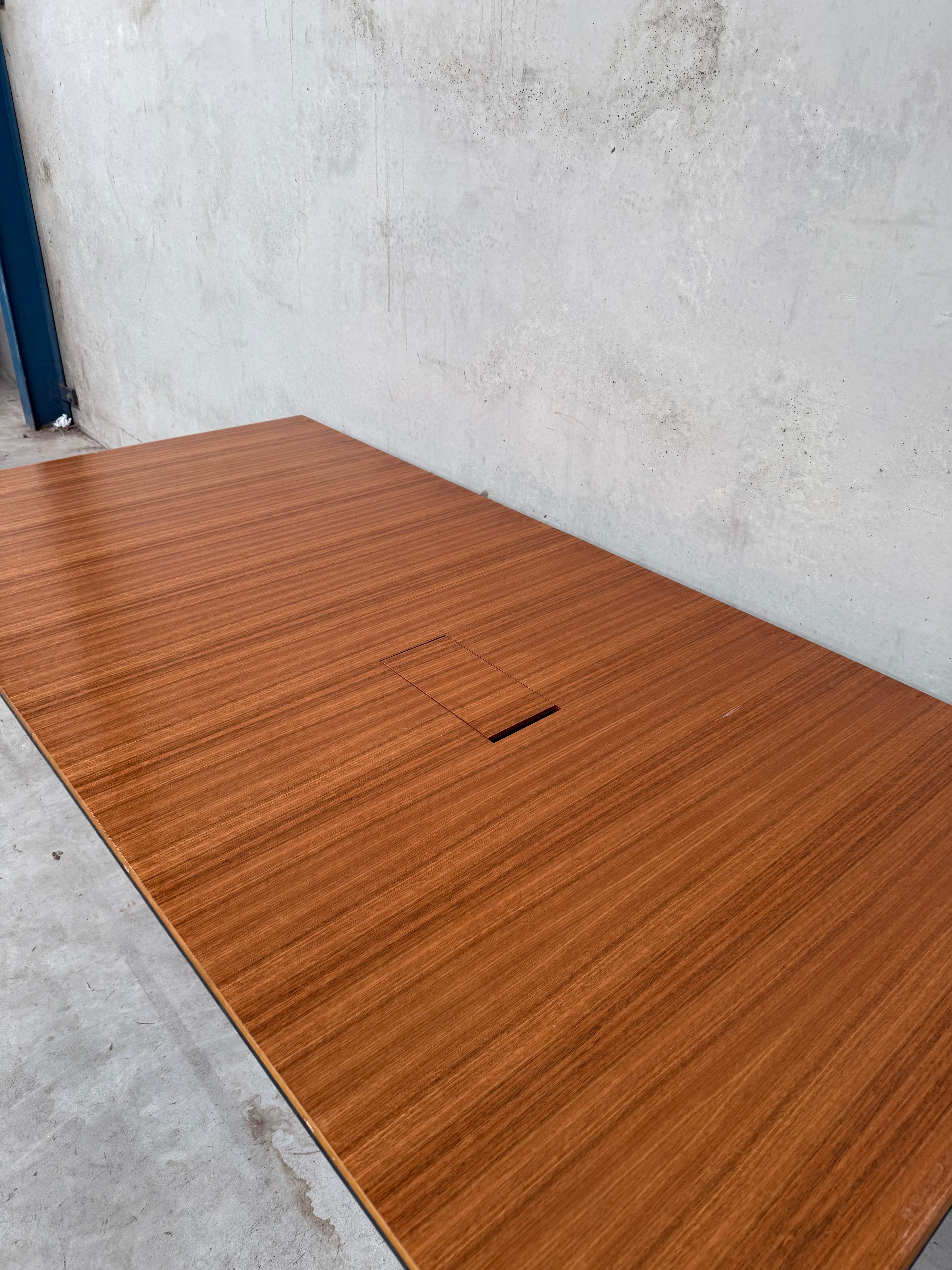 Wilkhahn Confair Conference / Meeting Table – Brown (2400 × 1200)