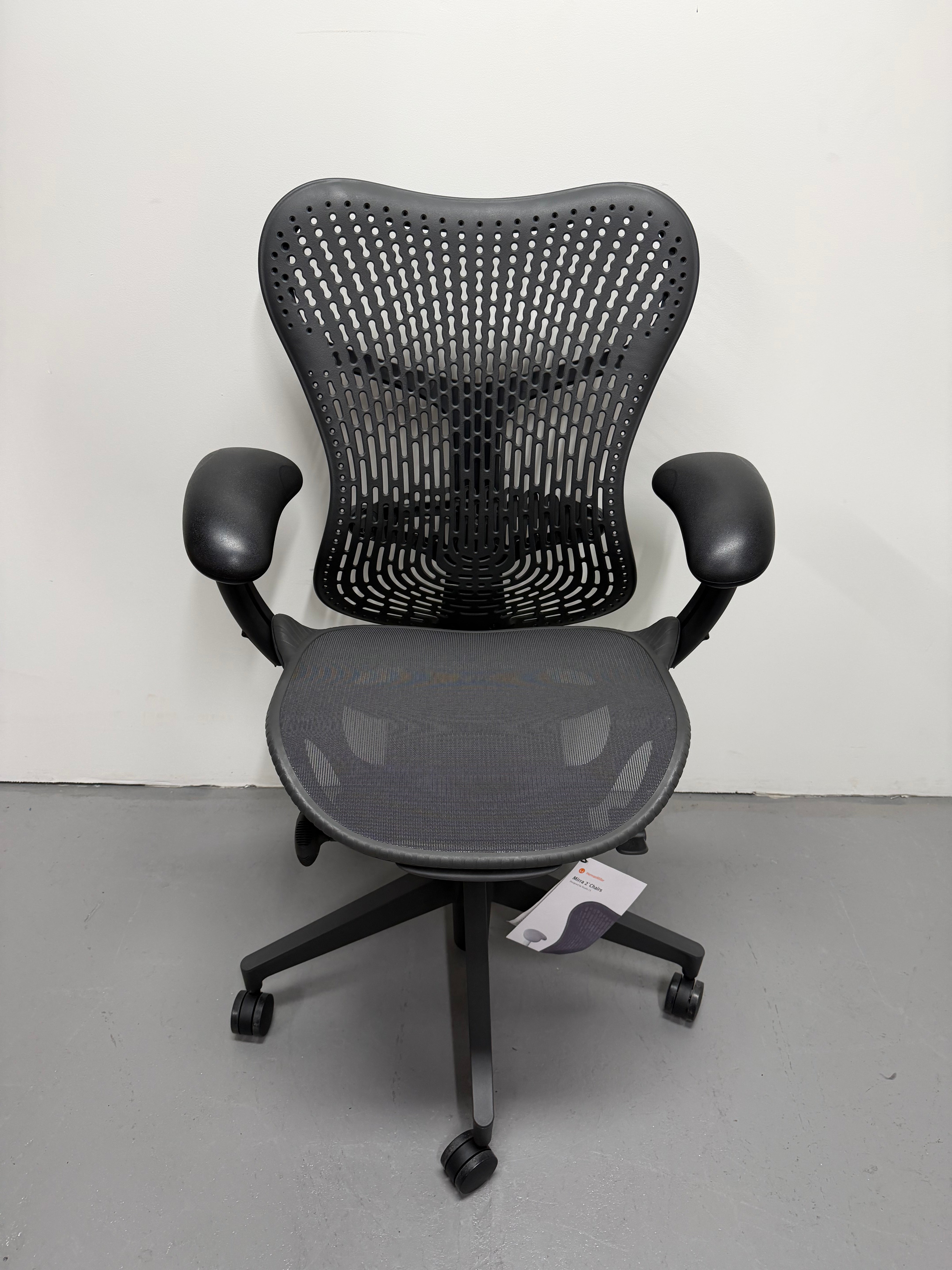 Herman Miller Mirra 2 Graphite Task Chair with TriFlex Back | Ex-Showroom