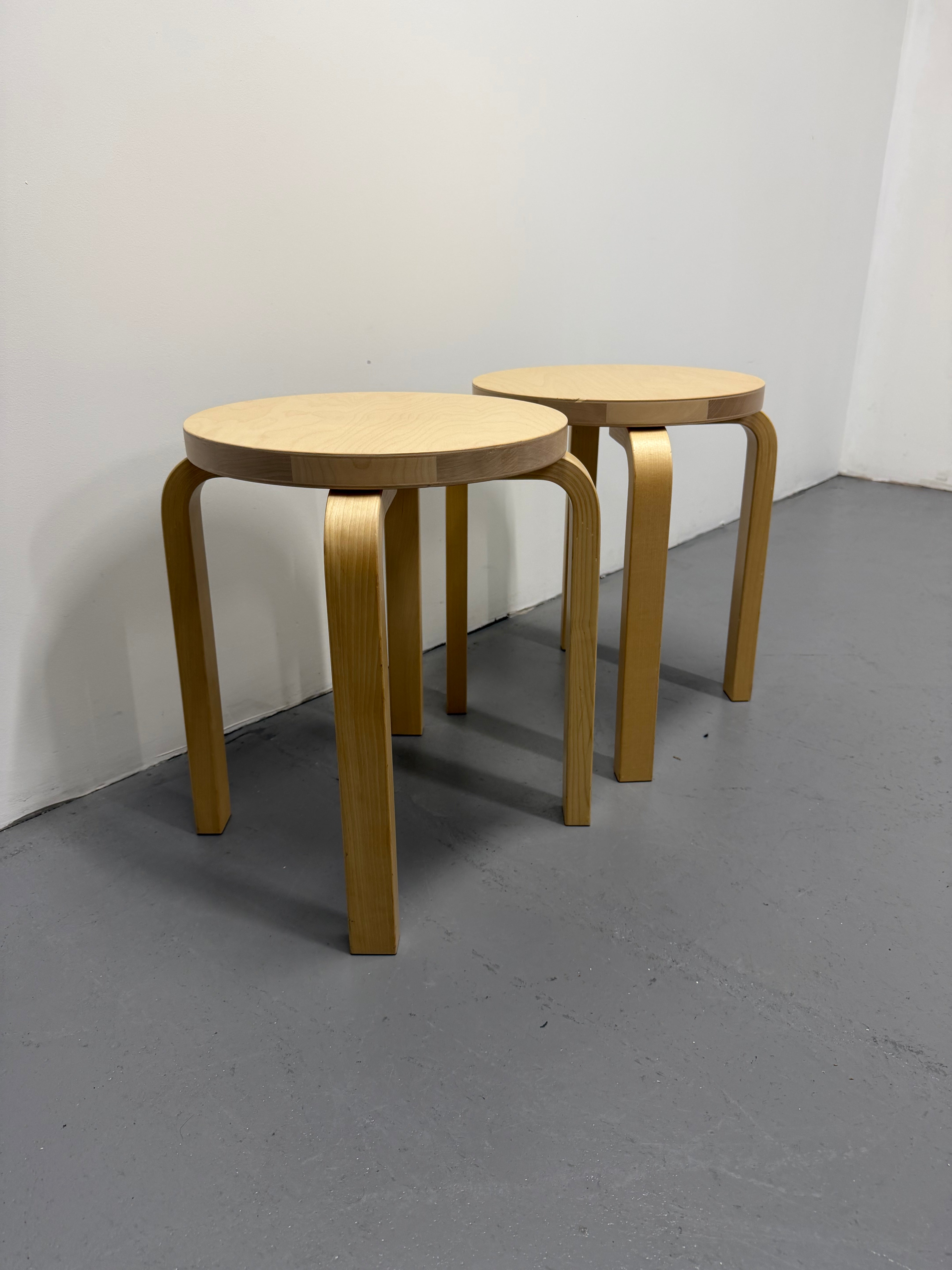 Artek Stool 60 by Alvar Aalto – Natural Birch