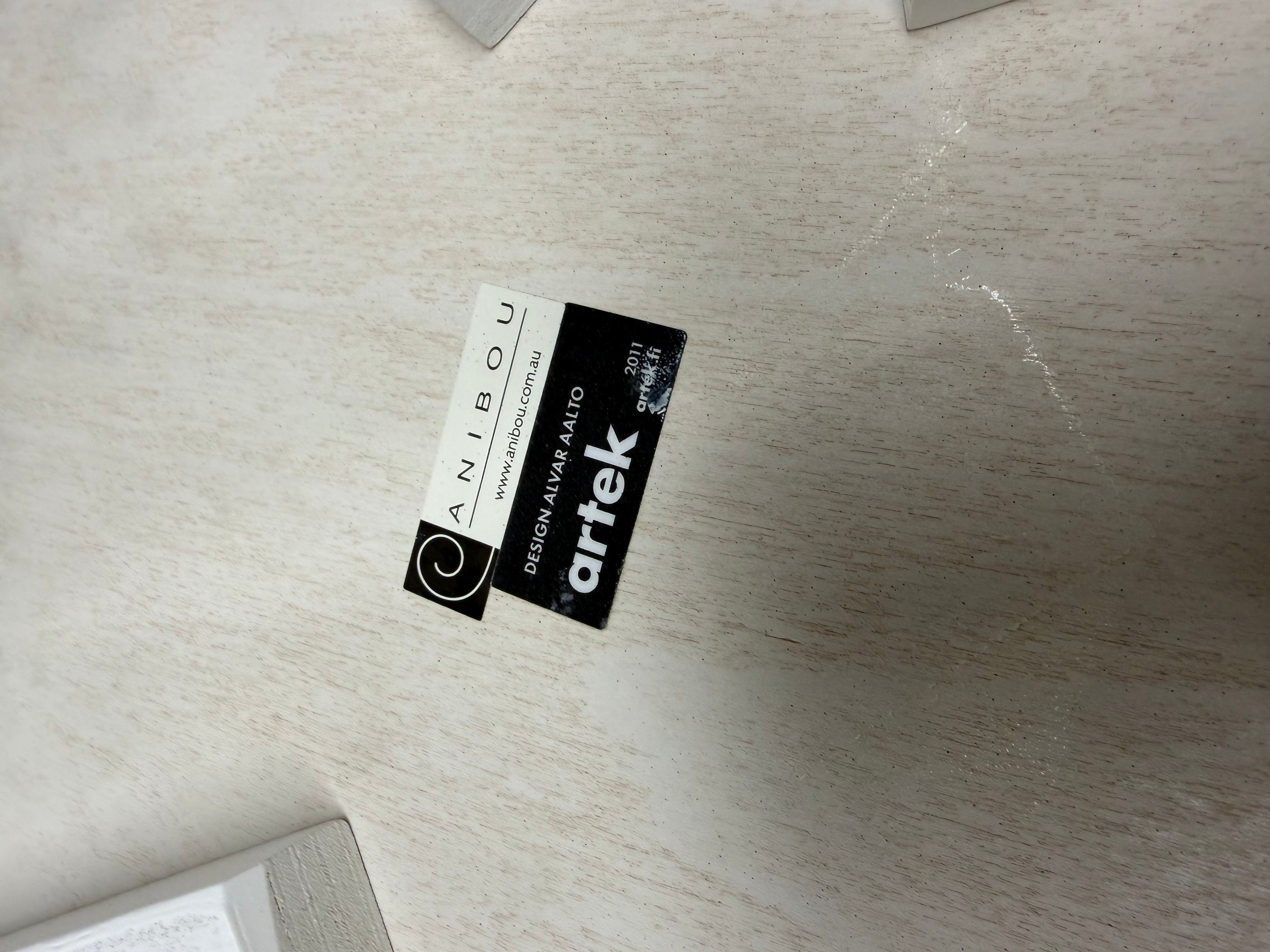 Artek Aalto K65 High Chair – White