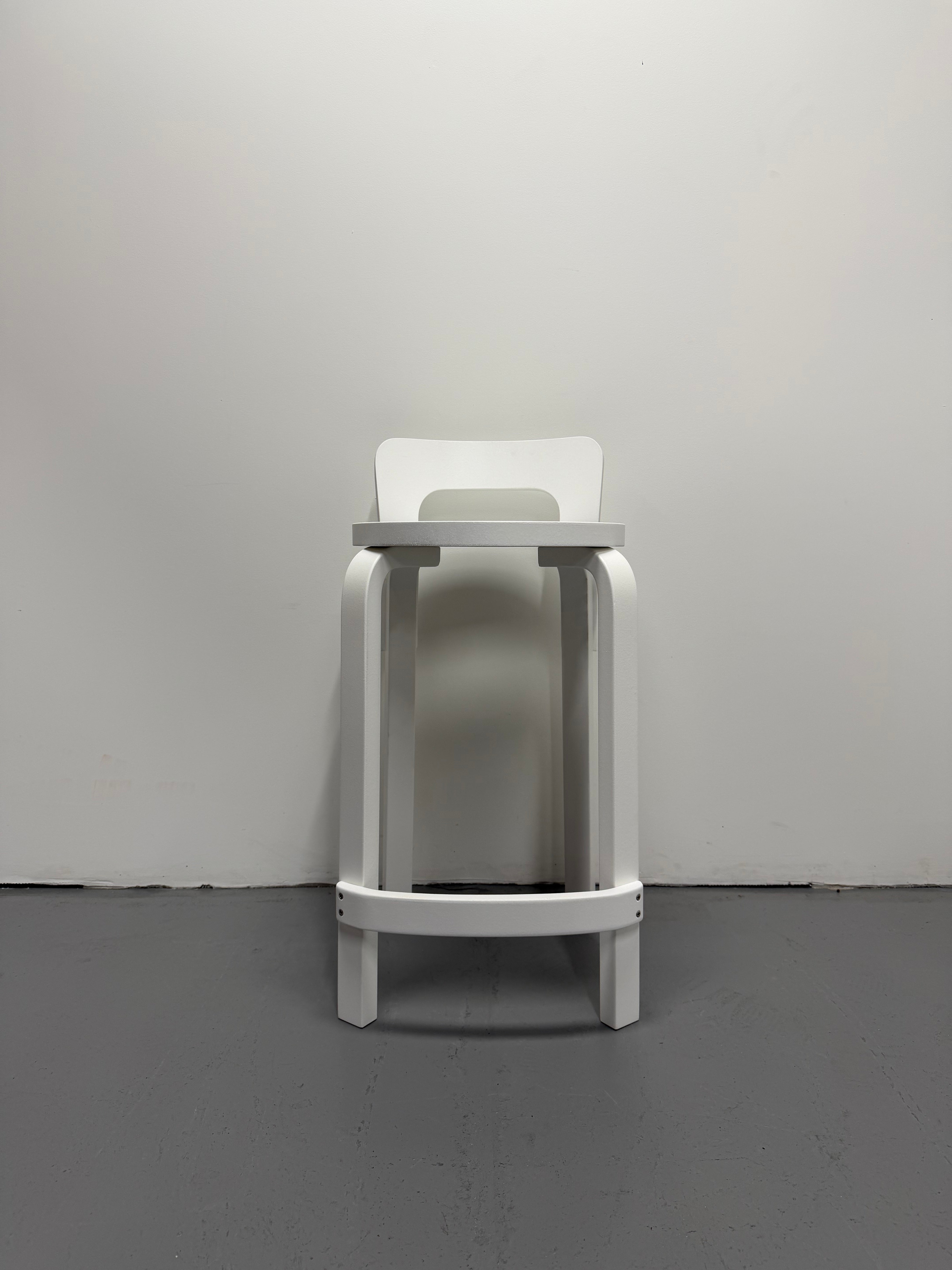 Artek Aalto K65 High Chair – White