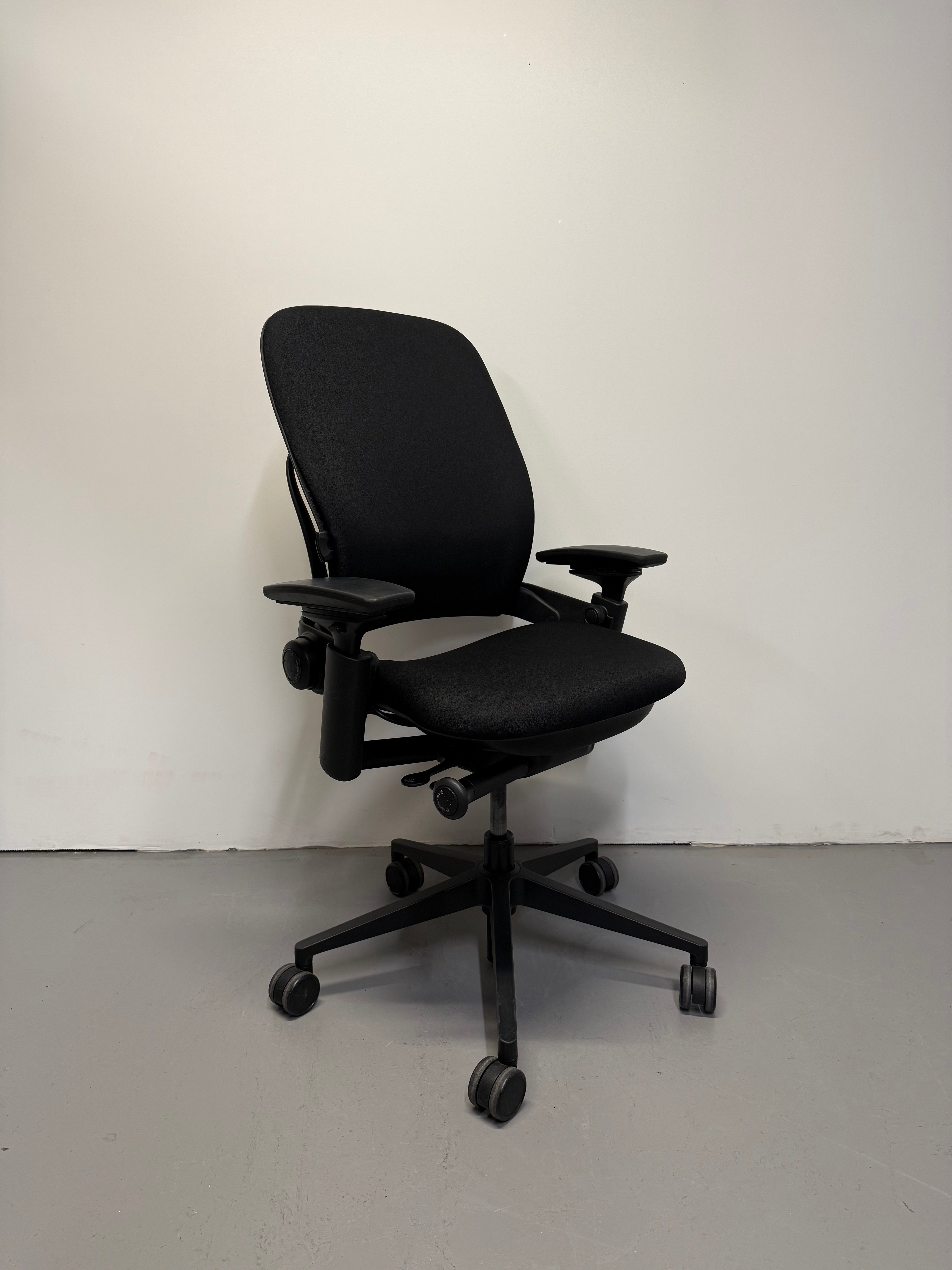 Steelcase Leap V2 Ergonomic Office Chair – Black with Arms