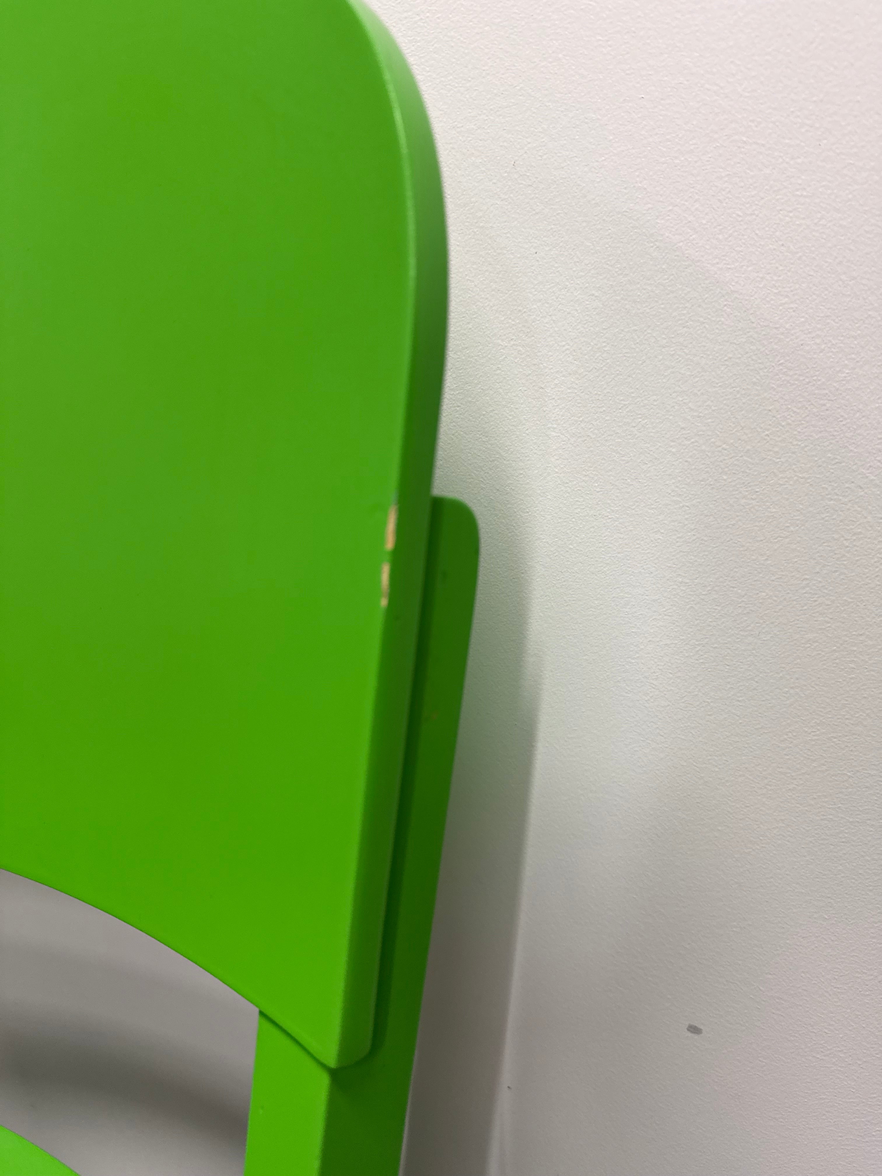 Billiani Aloe Dining Chair by Werther Toffoloni - Green (Made in Italy)