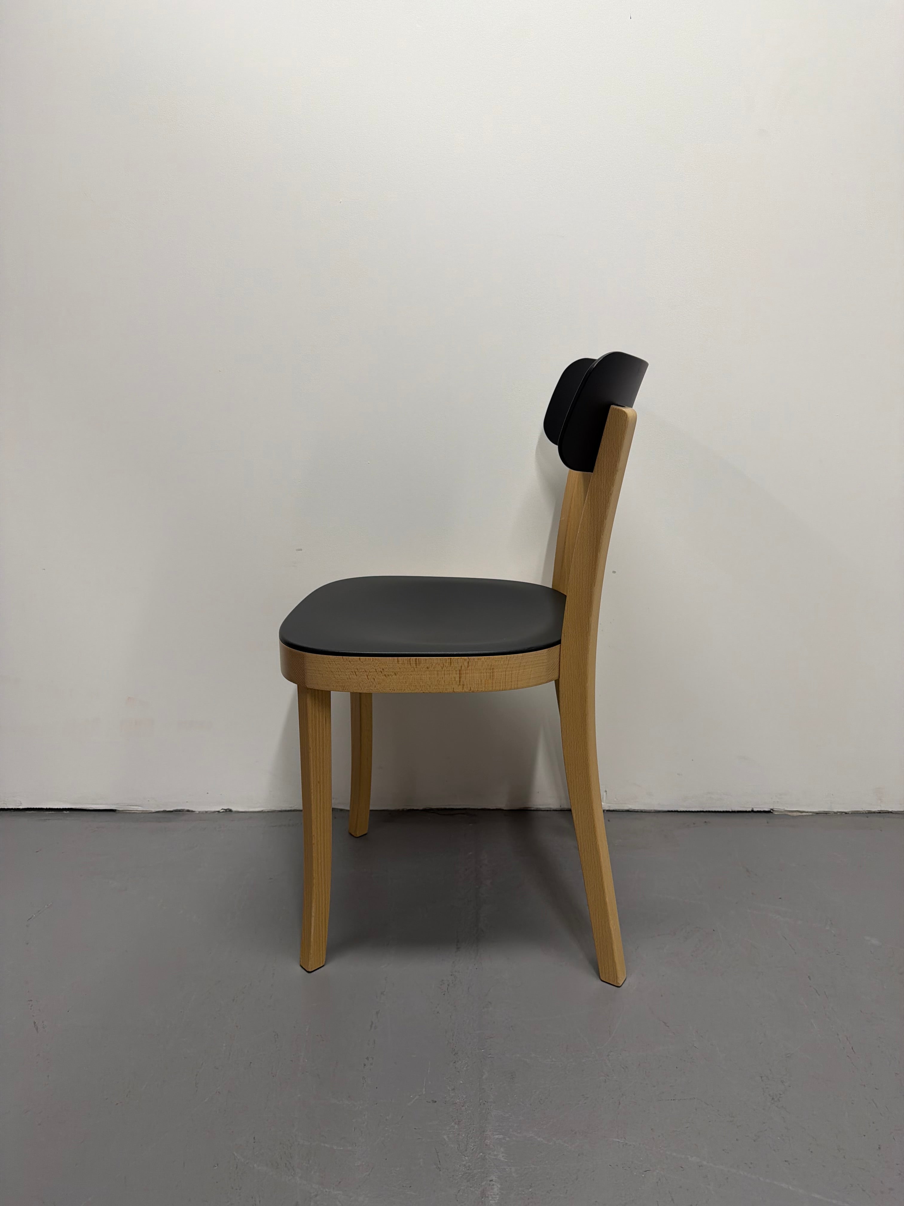 Vitra Basel Chair by Jasper Morrison – Black & Natural Wood