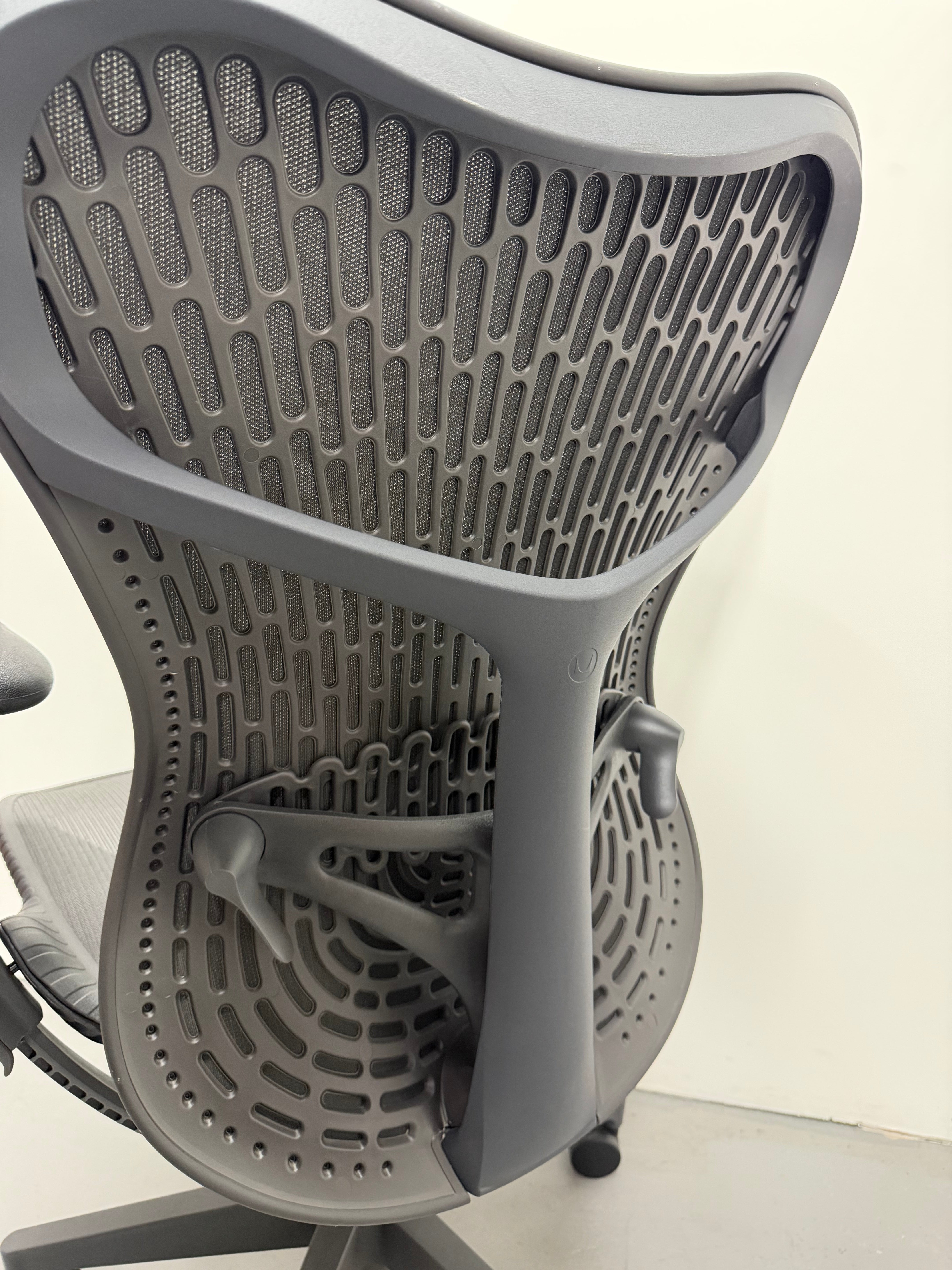 Herman Miller Mirra 2 Task Chair | Graphite - Butterfly Suspension (Upholstered Back)