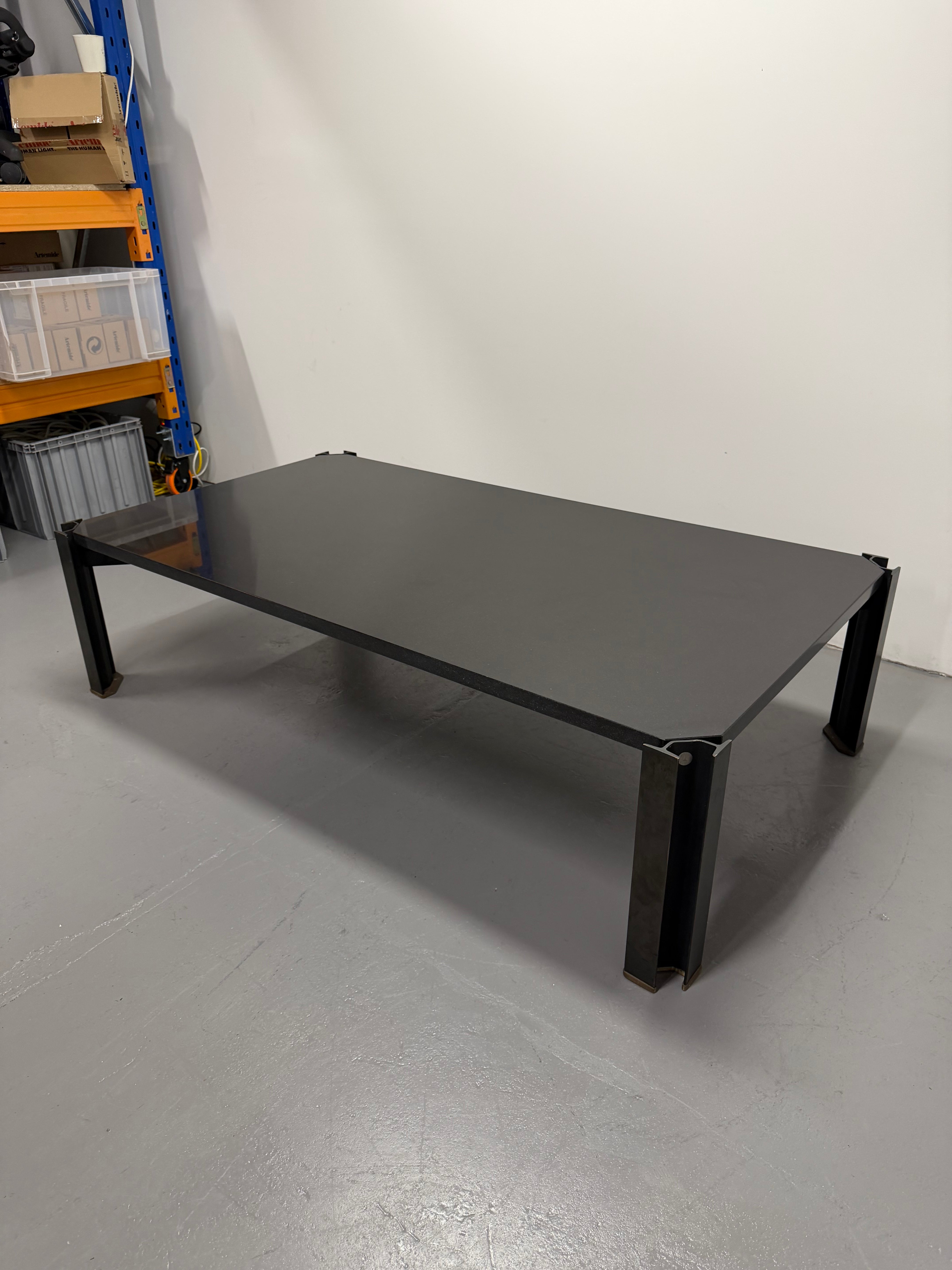 RARE Tecno Coffee Table by Osvaldo Borsani – 1970s Italian Modernist Design