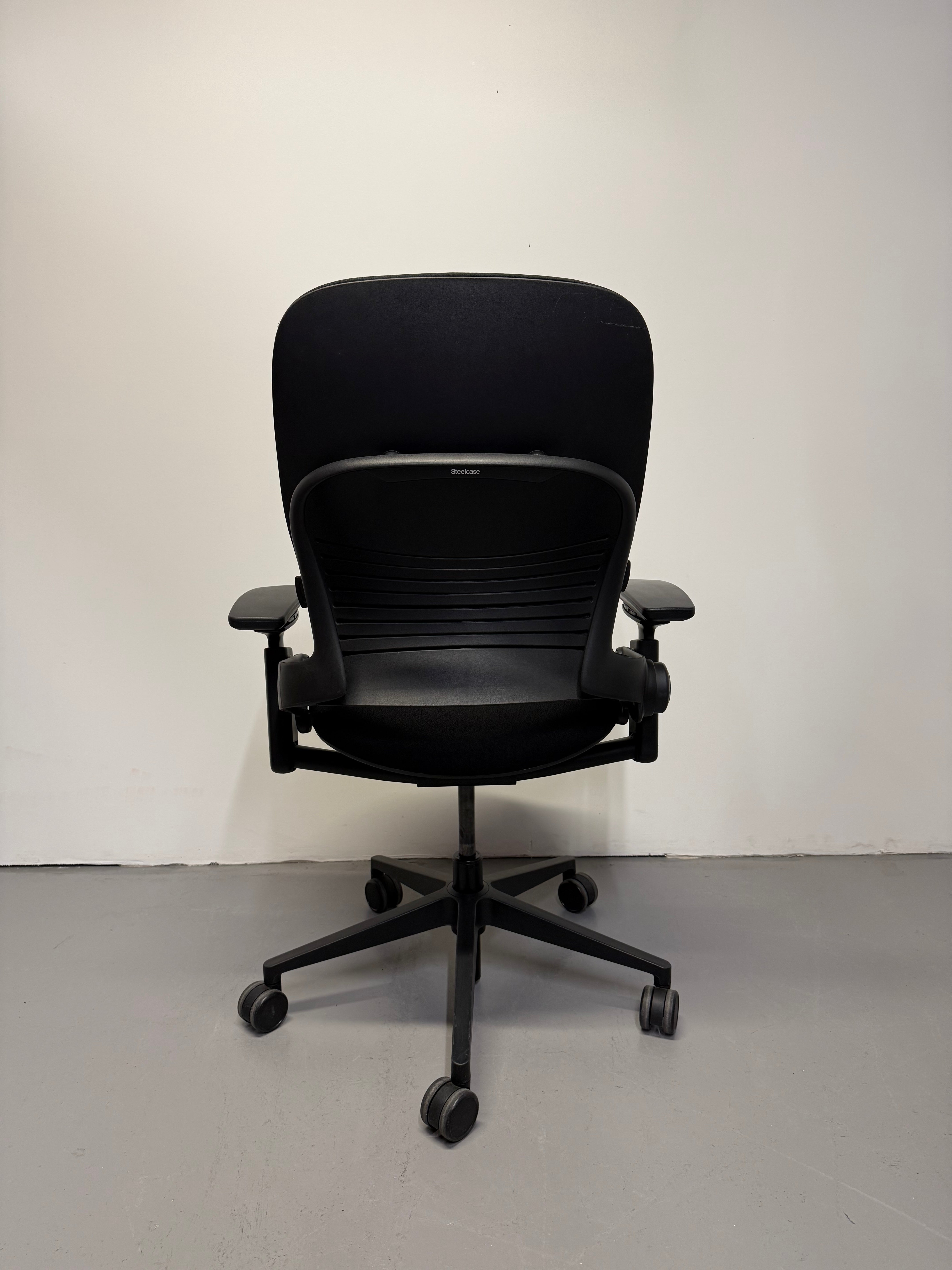 Steelcase Leap V2 Ergonomic Office Chair – Black with Arms