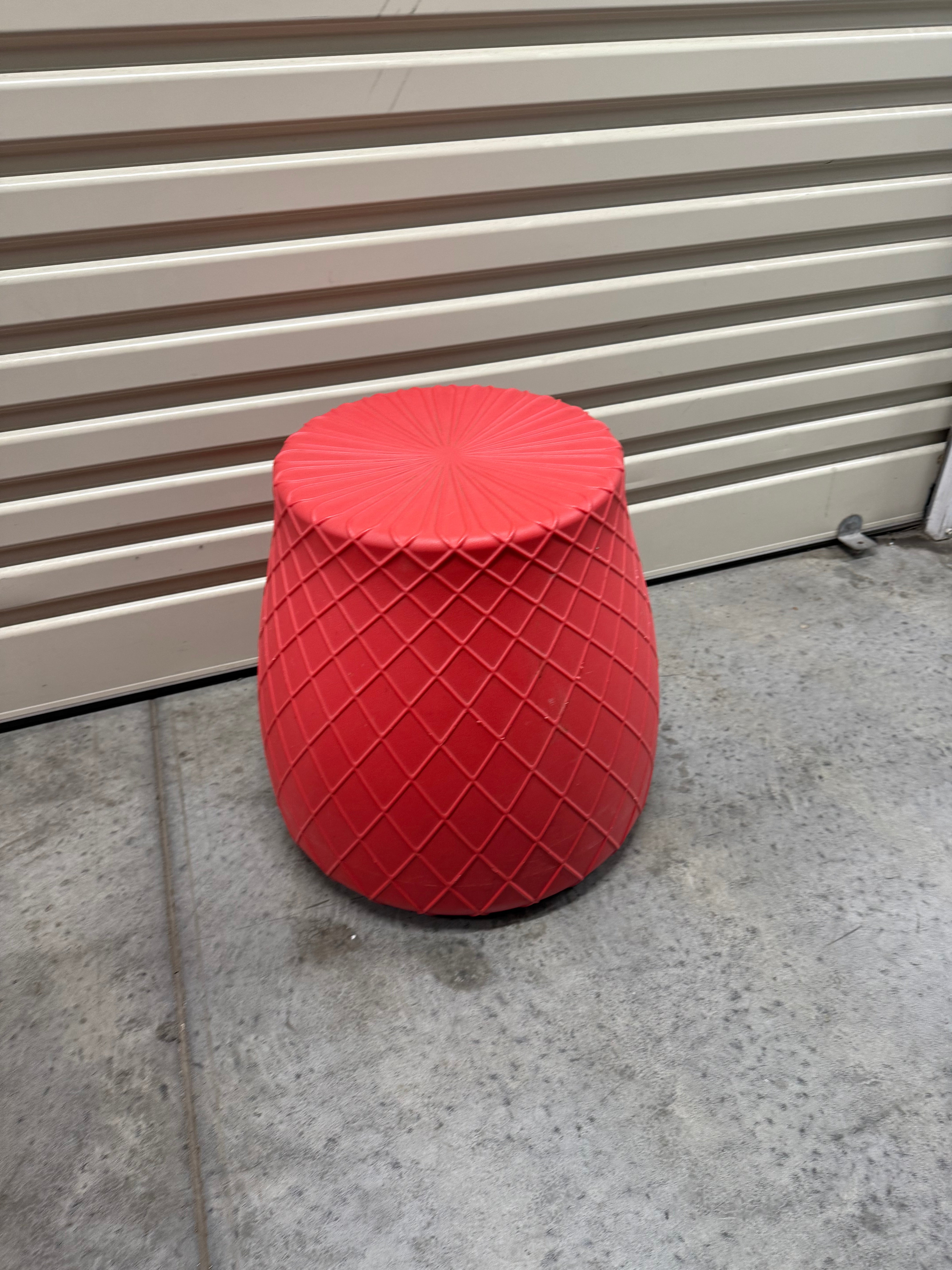 Panier Stool / Side Table – Helen Kontouris Design - Red