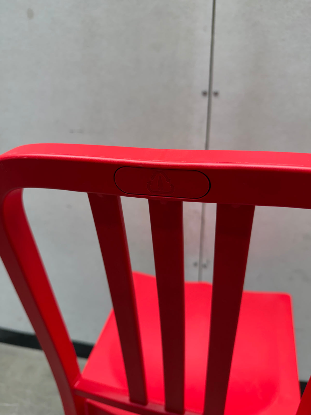 Emeco 111 Navy chair - Red