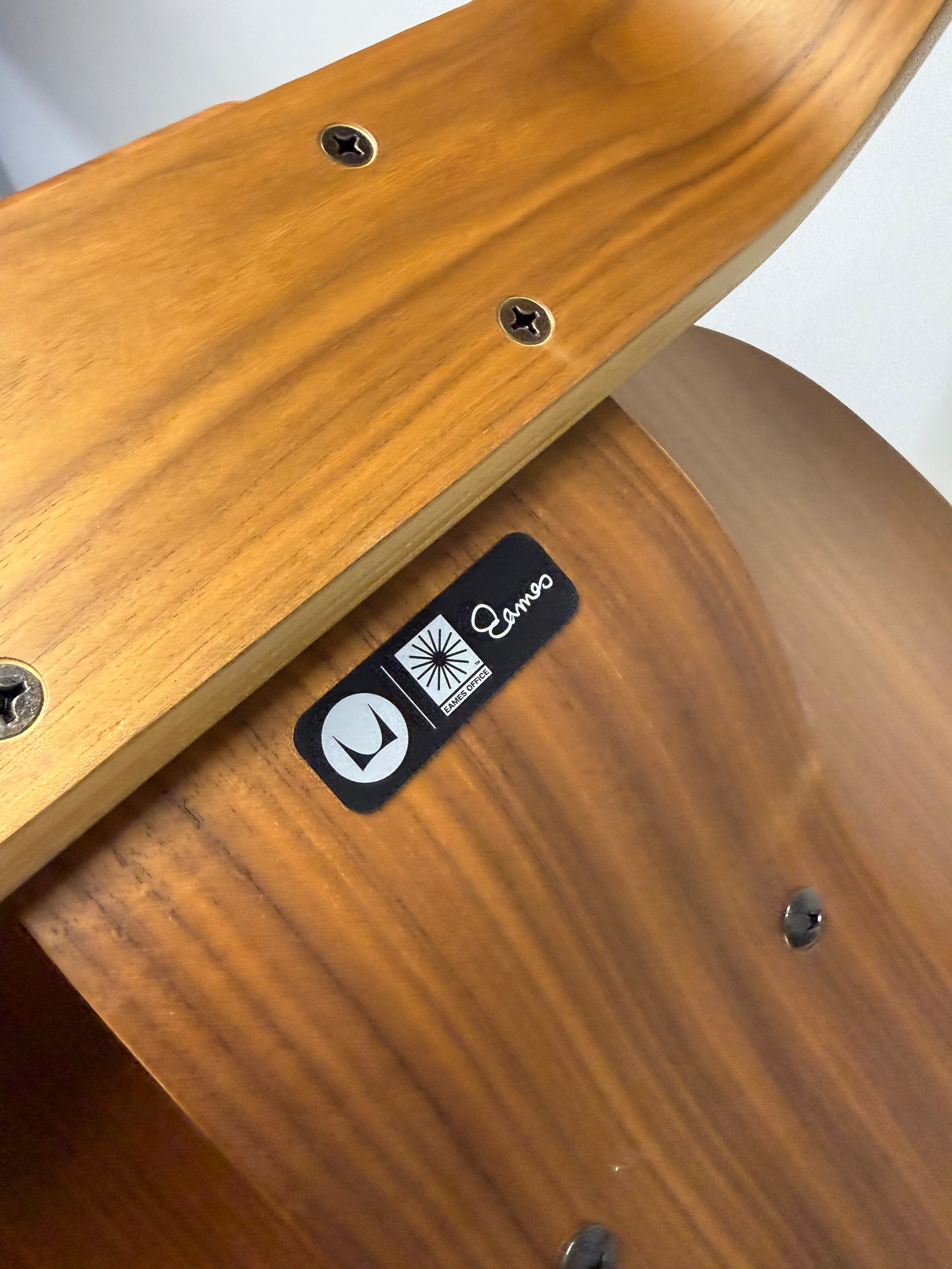 Eames LCW Lounge Chair – Molded Plywood Classic in Walnut Finish