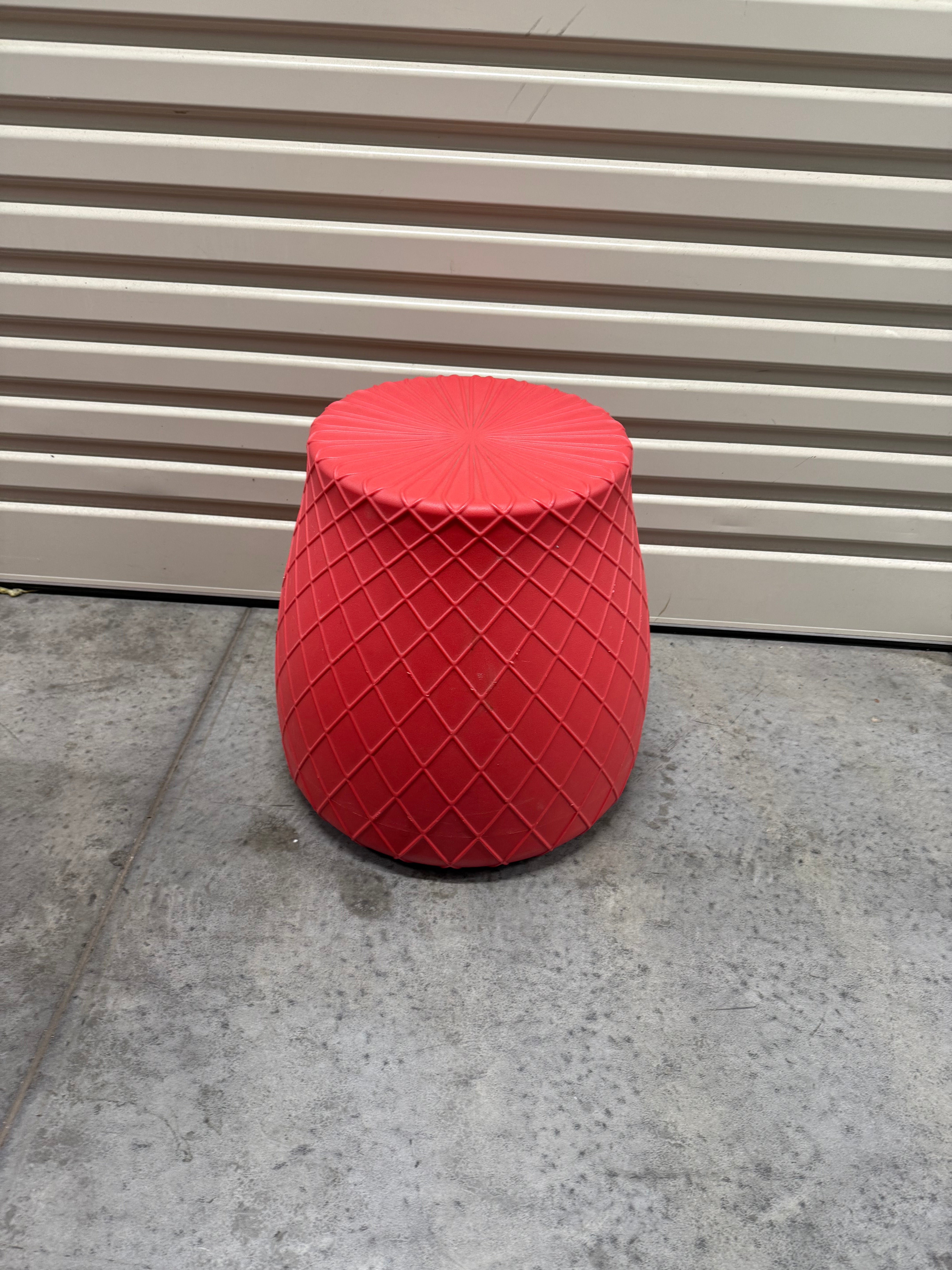 Panier Stool / Side Table – Helen Kontouris Design - Red