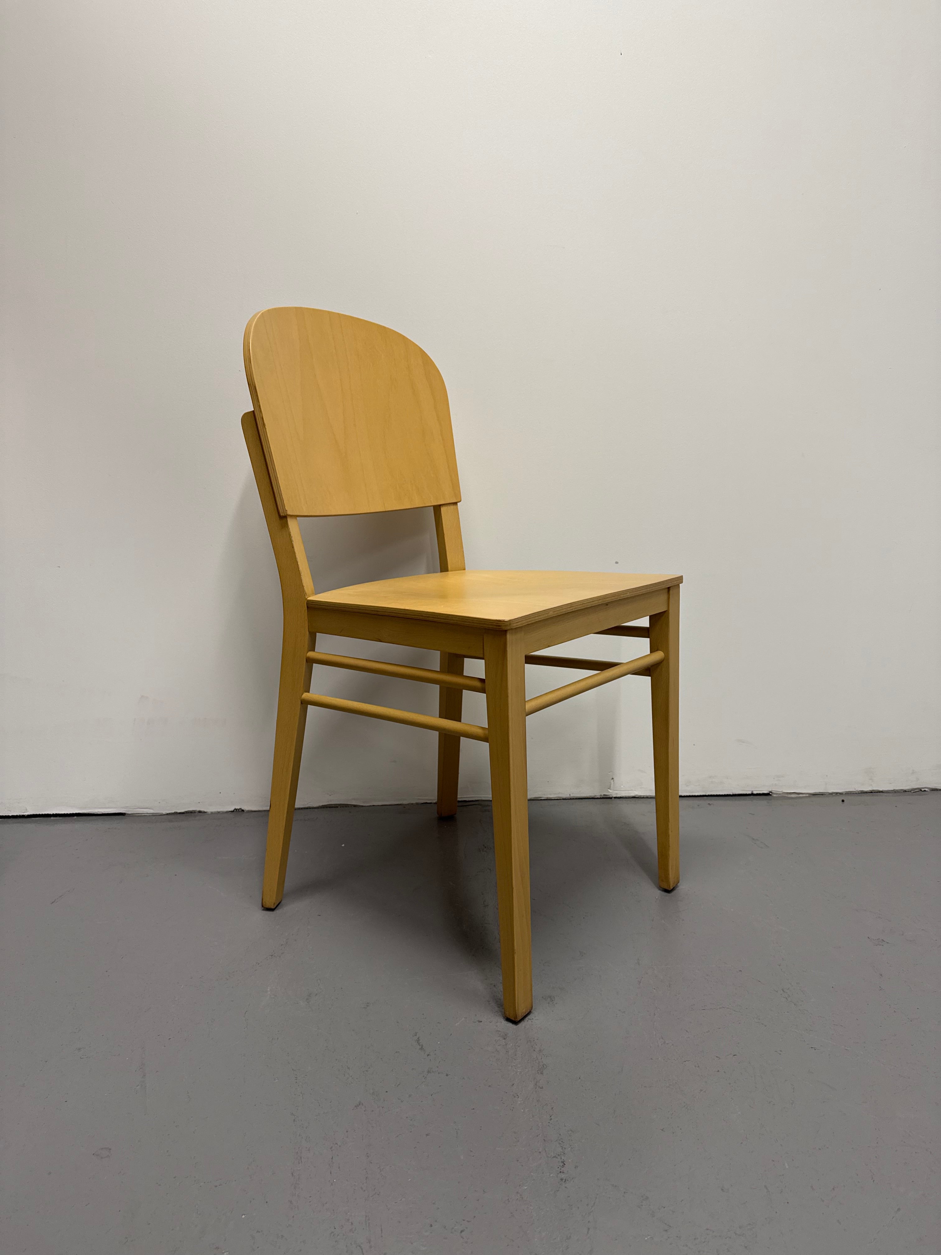 Billiani Aloe Dining Chair by Werther Toffoloni - Beechwood (Made in Italy)