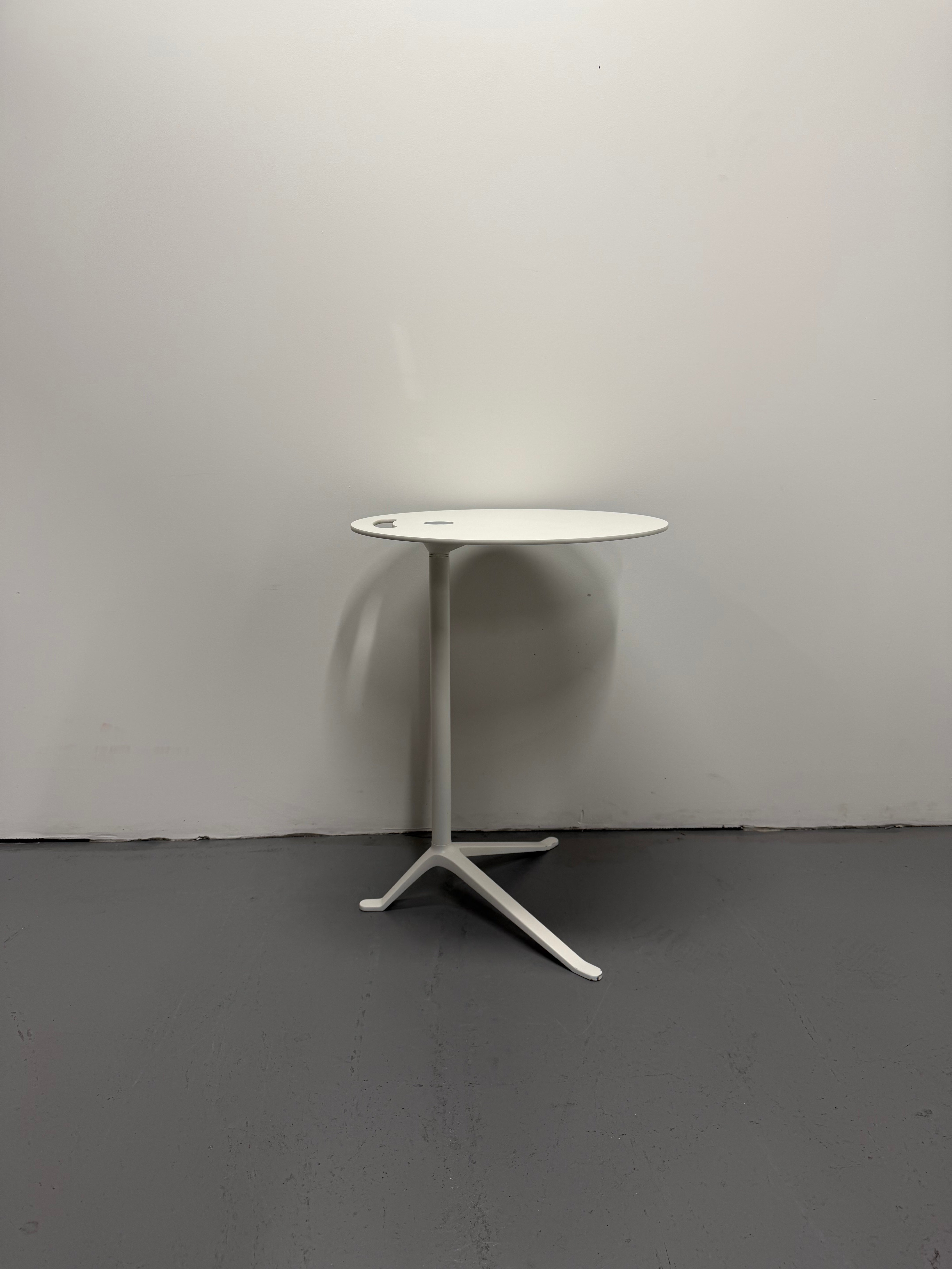 Fritz Hansen Little Friend Side Table – Fixed Height, White Melamine Top