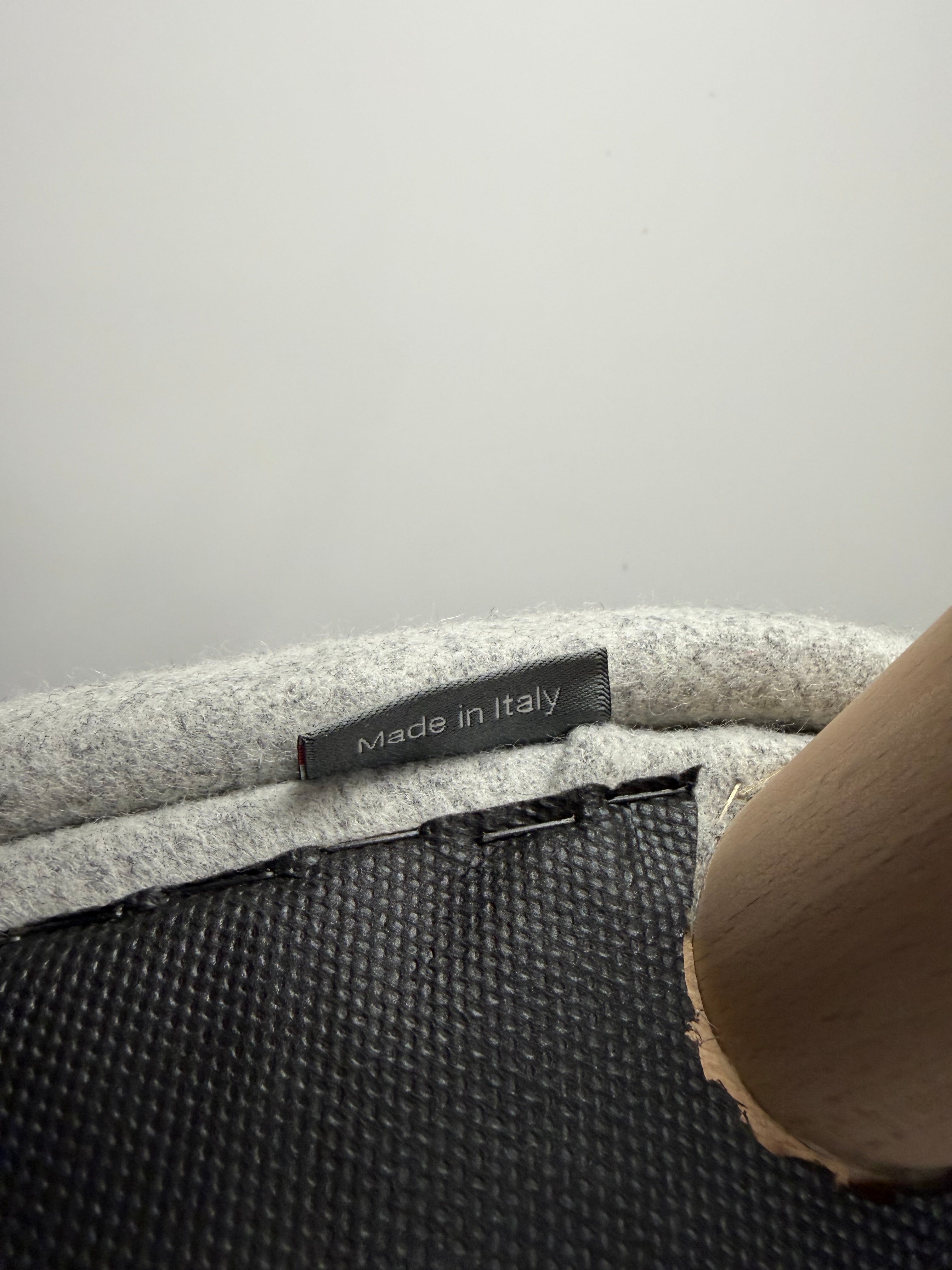 Crassevig Upholstered Armchair – Light Grey Fabric & Timber Legs - Made in Italy