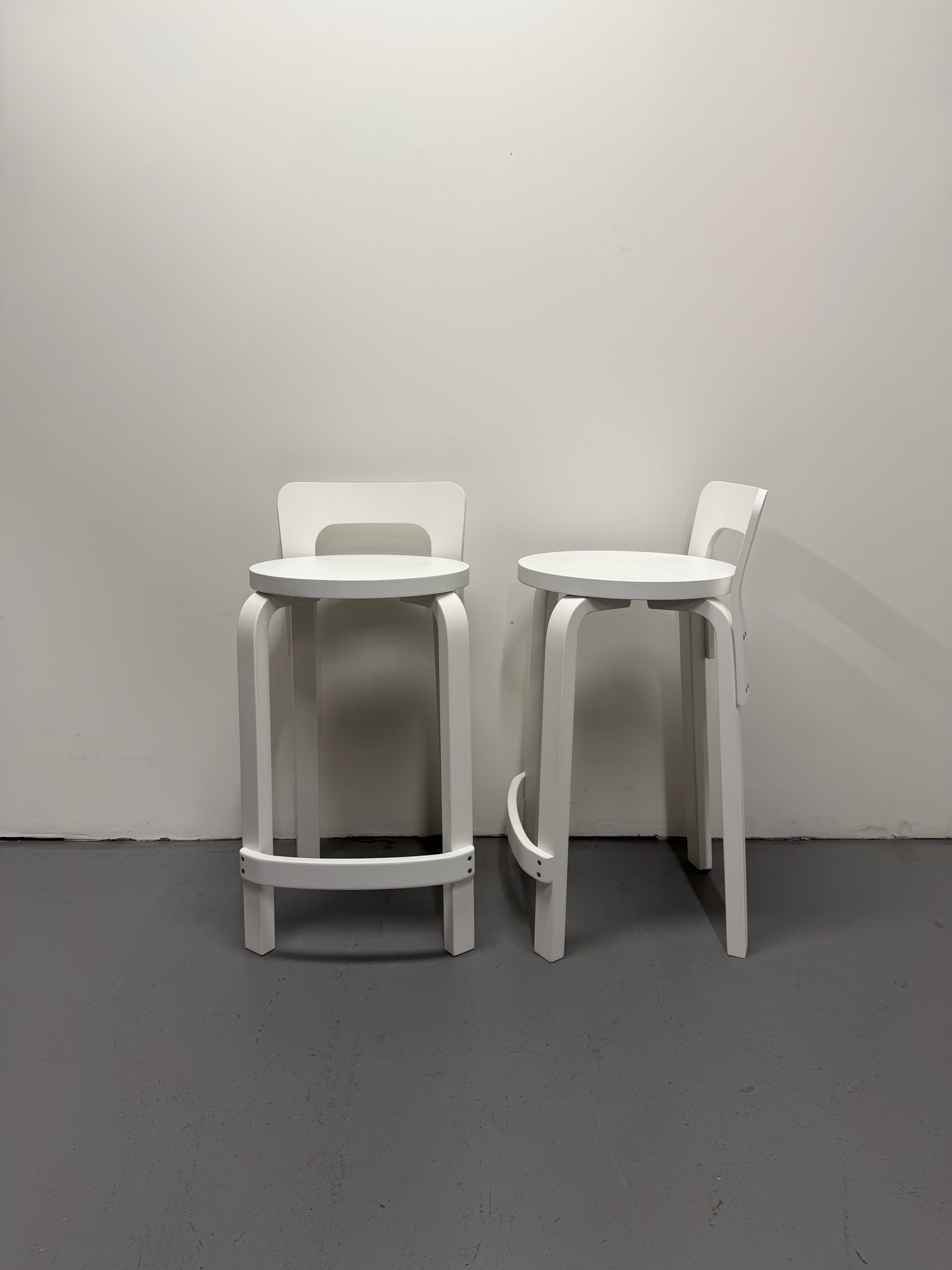 Artek Aalto K65 High Chair – White