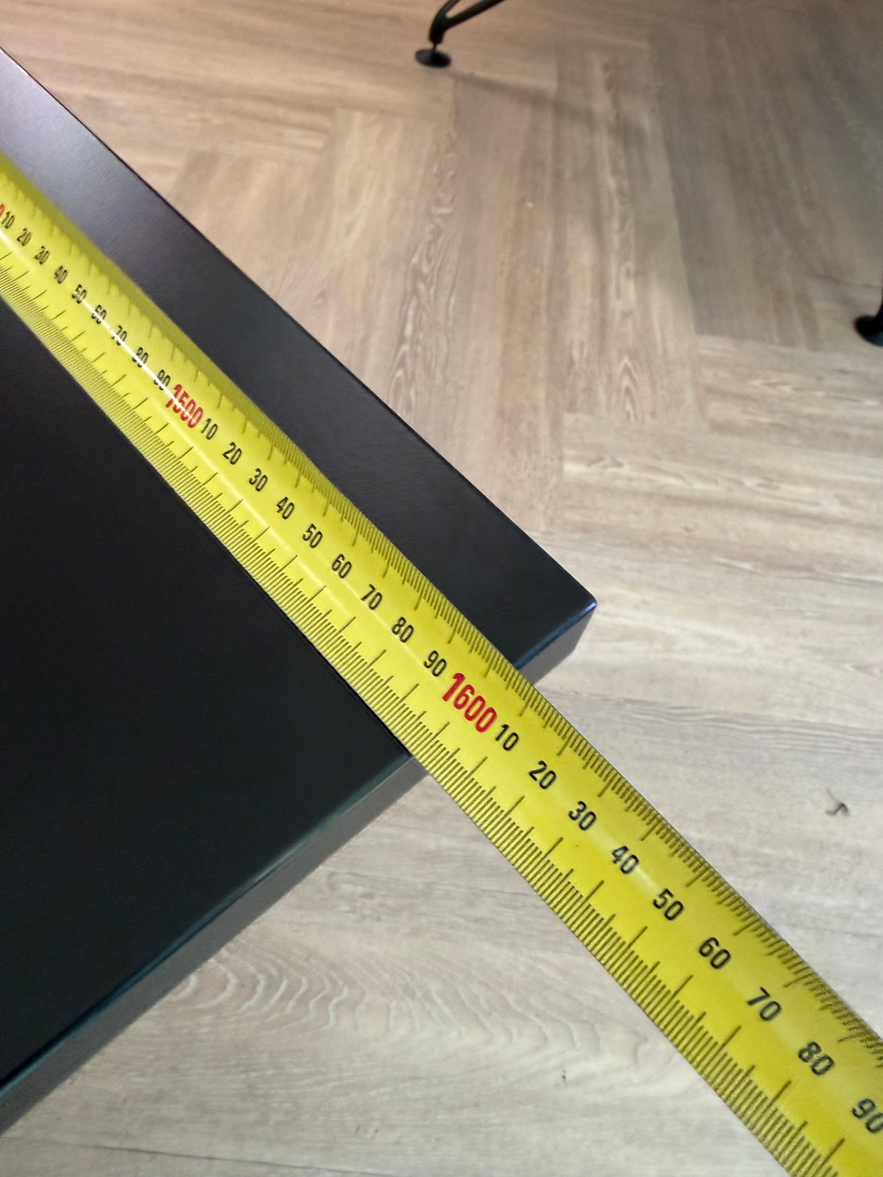 Thinking Works Trapeze Boardroom Table - Black - 4000 × 1600 mm