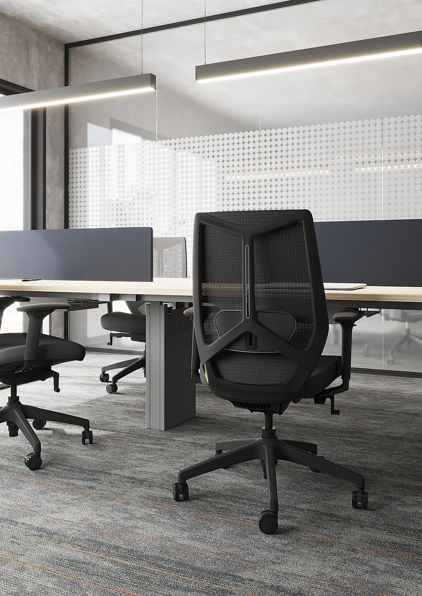 Arco Mesh Back Operator Chair