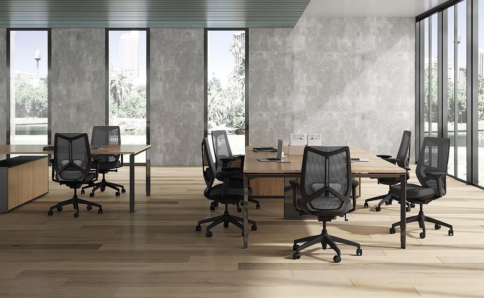 Arco Mesh Back Operator Chair