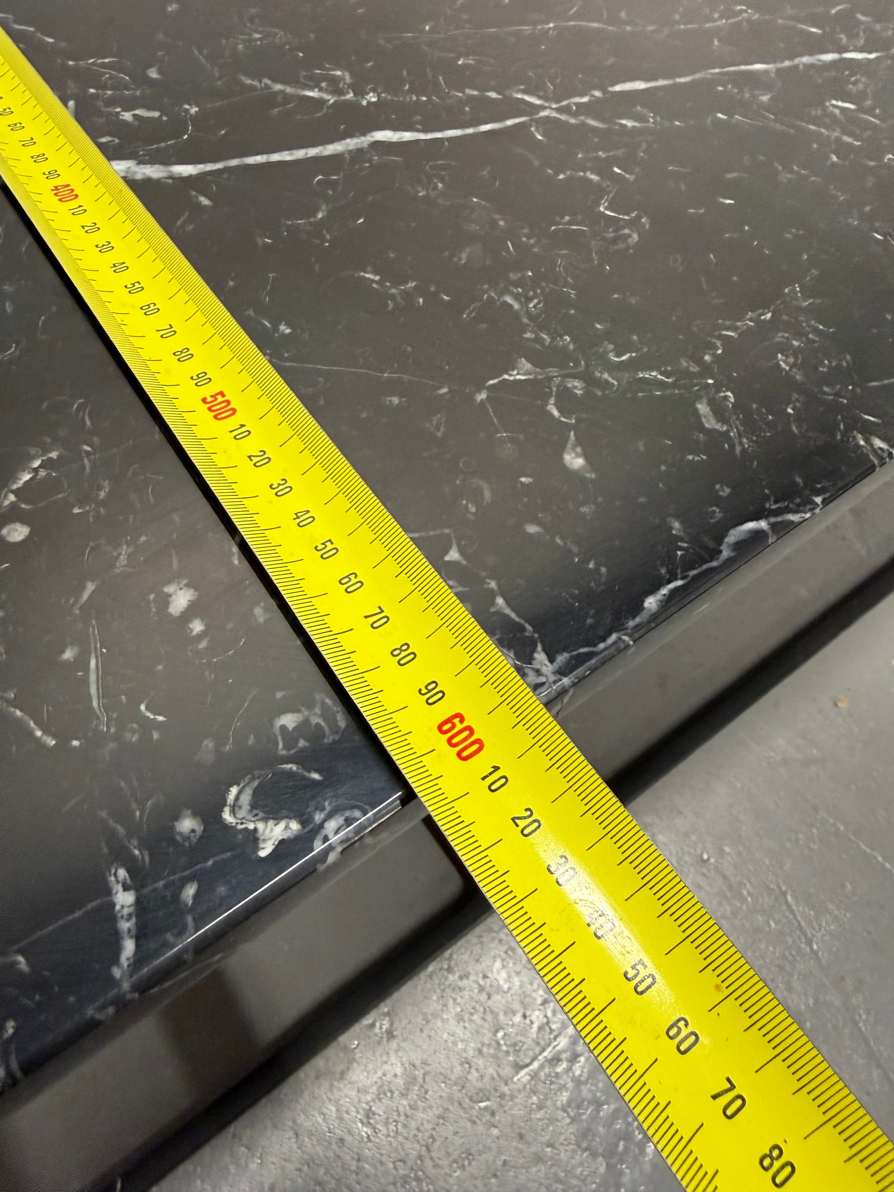 Minotti Calder Coffee Table – Marble Top / Metal Base