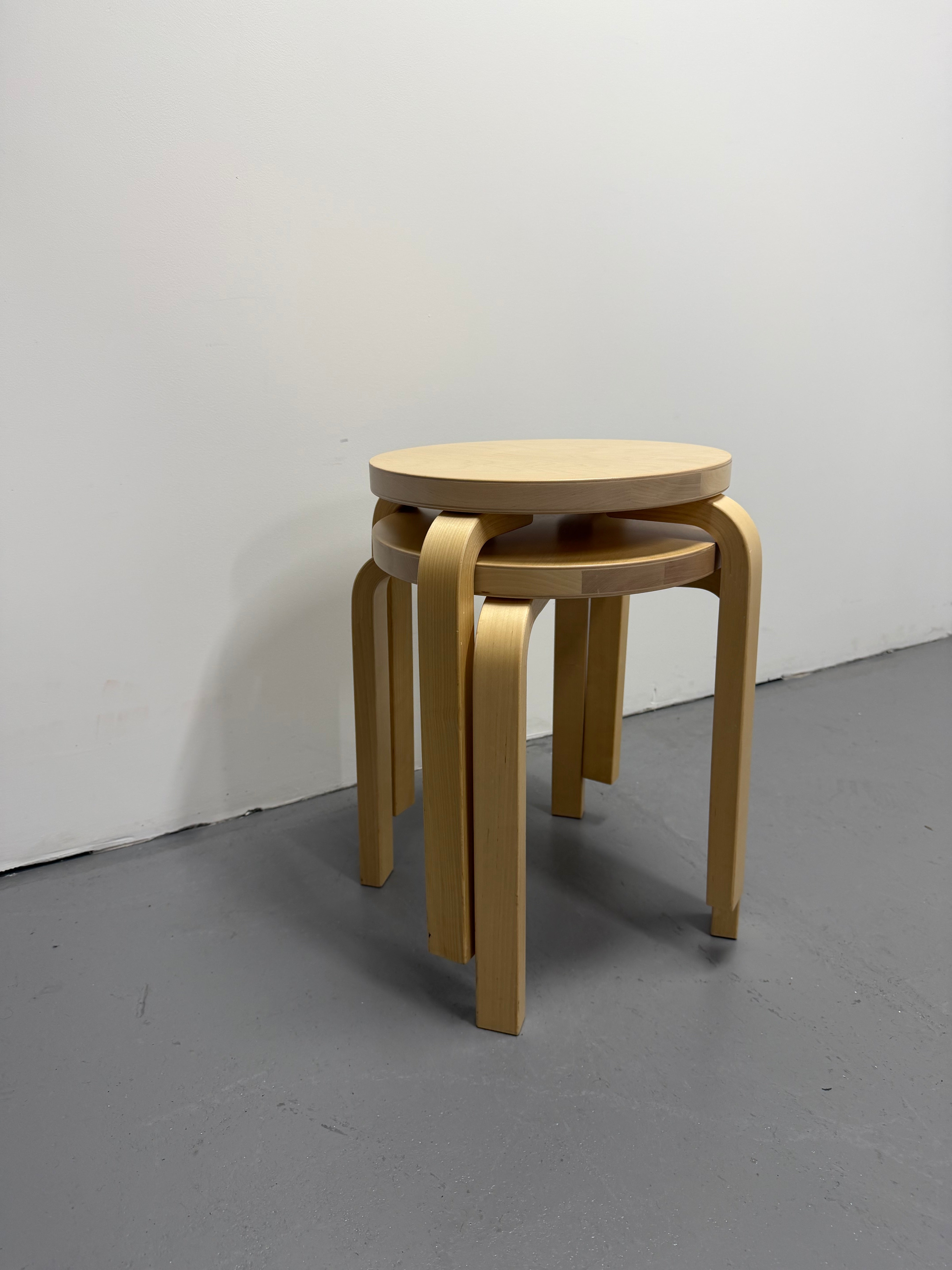 Artek Stool 60 by Alvar Aalto – Natural Birch