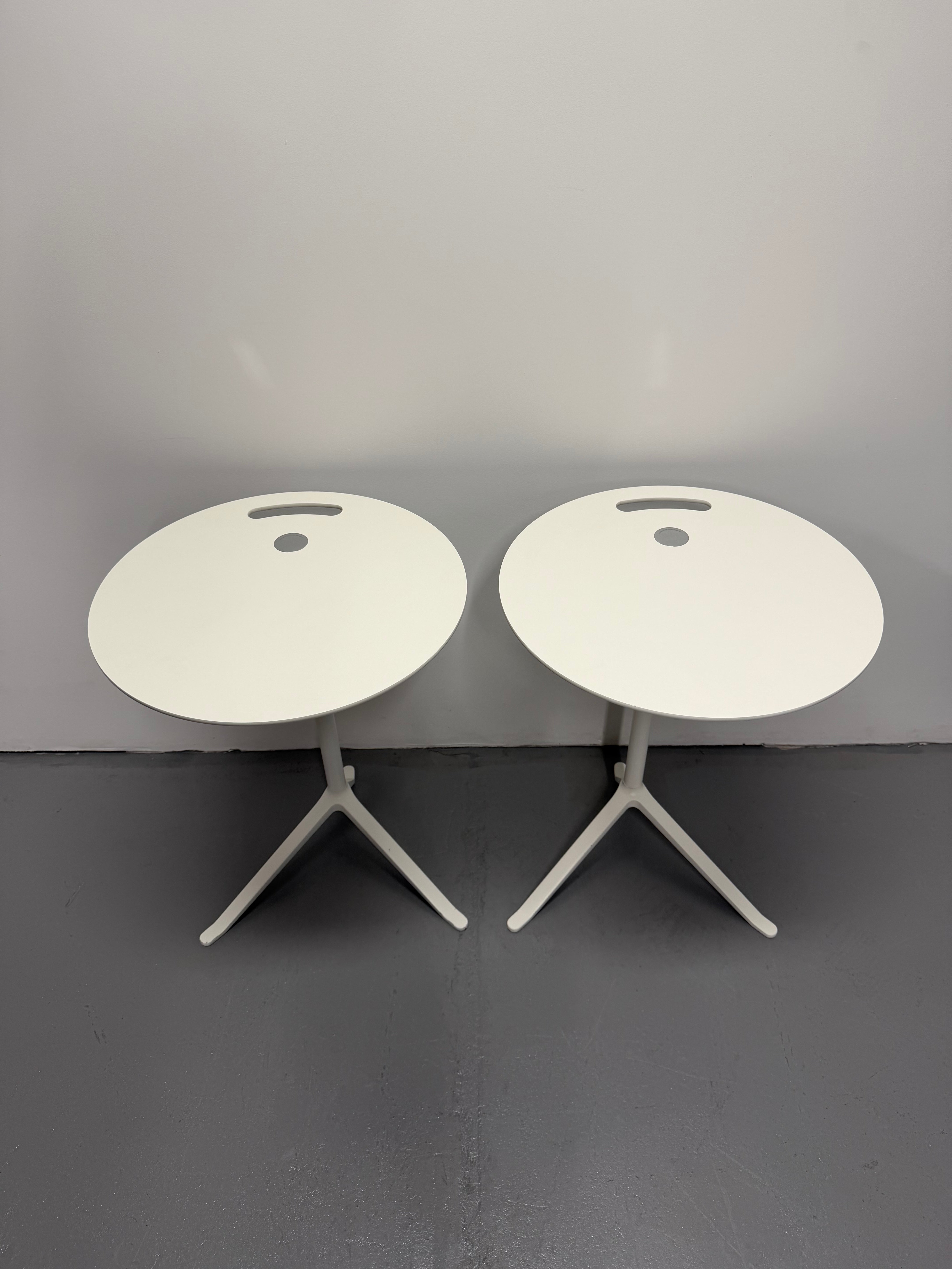 Fritz Hansen Little Friend Side Table – Fixed Height, White Melamine Top