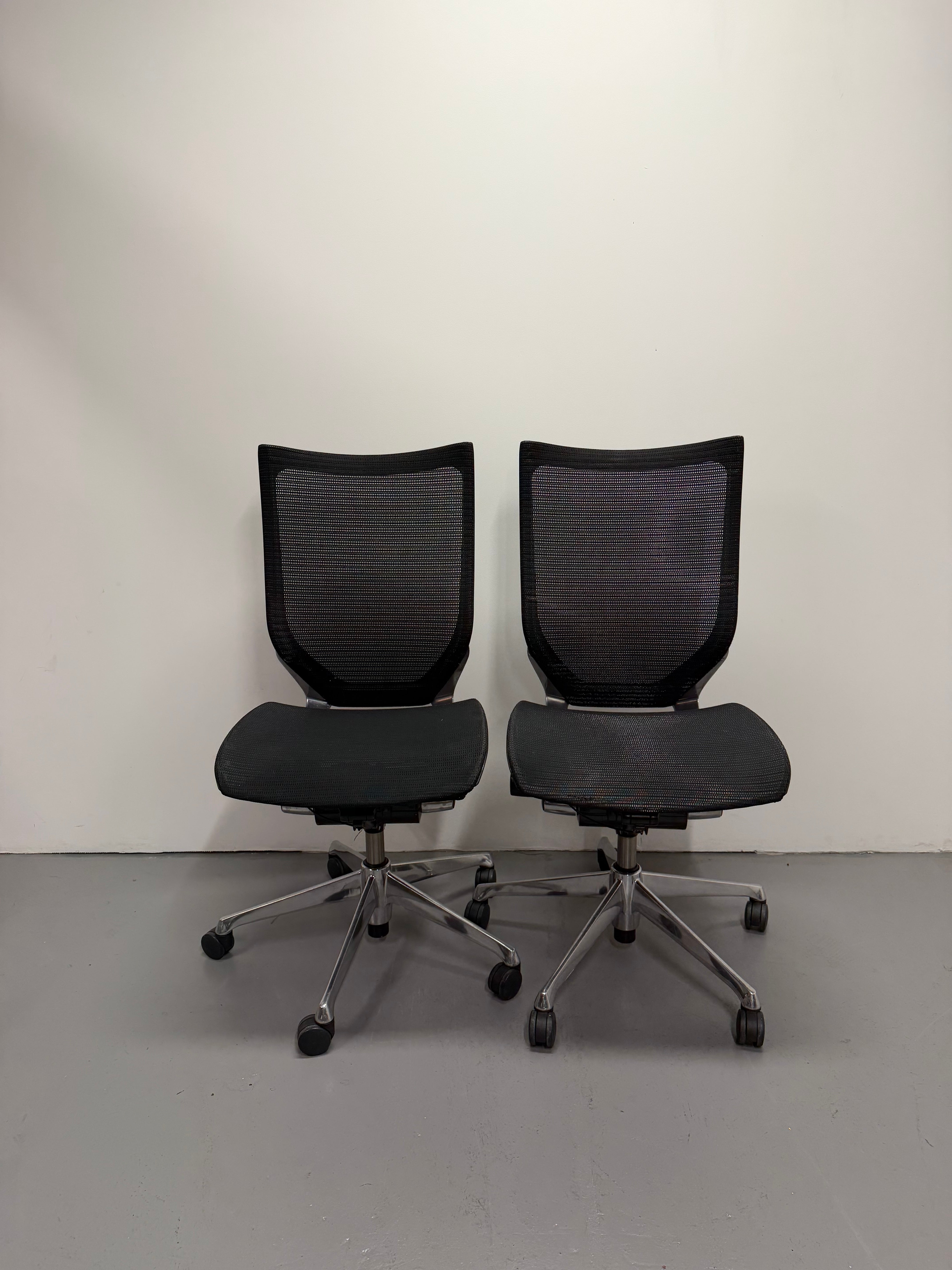 Okamura Baron Mesh Office Chair - Mesh Back & Seat - No arms
