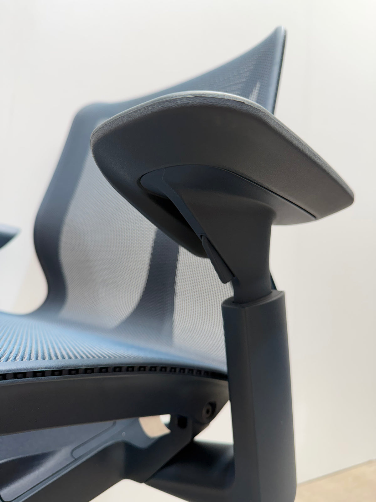 Herman Miller Cosm Chair – Low Back, Nightfall, Height-Adjustable Arms – view 10 – pre-owned